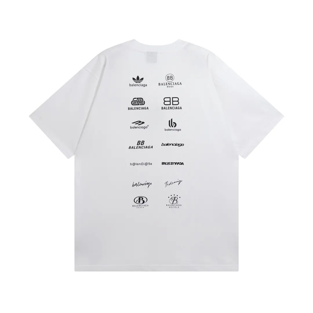 Adidas 字母 印花 短袖T恤 日常百搭款