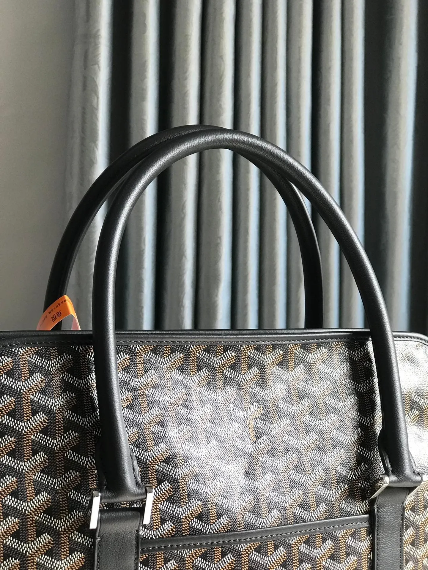 Goyard 皮革 Bourgogne竖款公文包 重新演绎了 商务通勤款