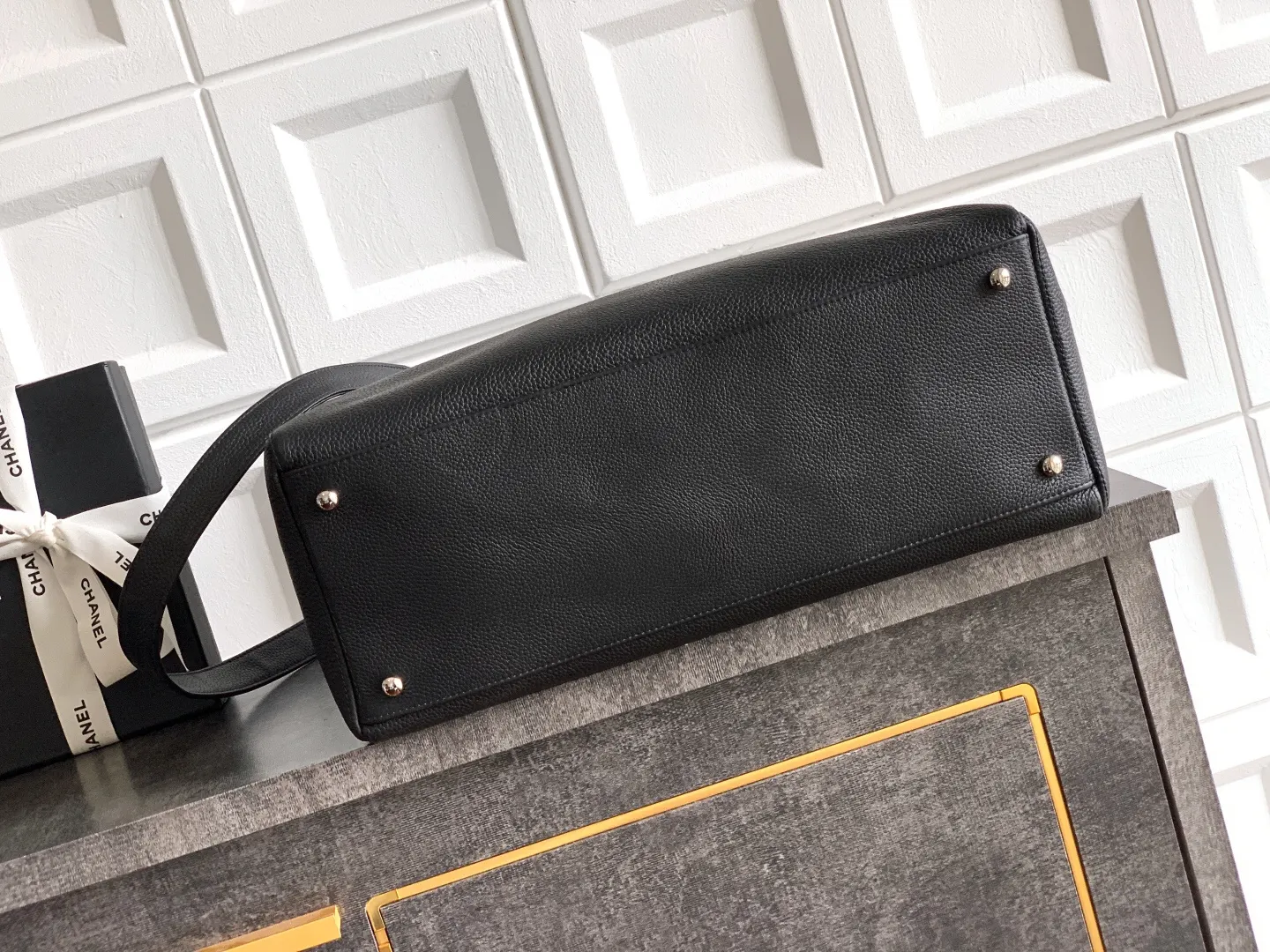 CHANEL 牛皮 法国 高端定制品 Chane Cerf中 托特包 大容量托特款