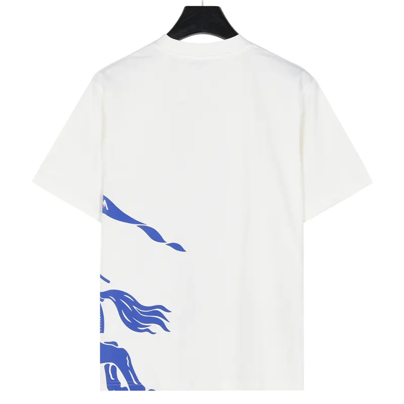 Burberry Print Short Sleeve T-Shirt Casual Versatile Image 3 Burberry Print Short Sleeve T-Shirt Casual Versatile Image 3