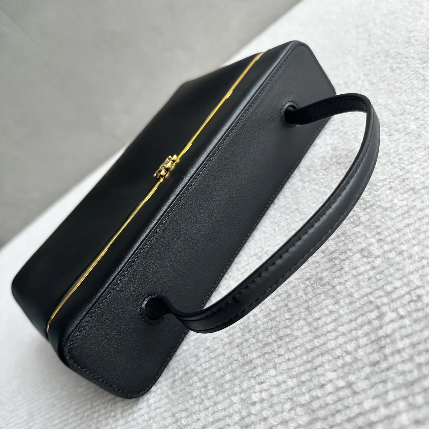Black Red Cosmetic Pouch