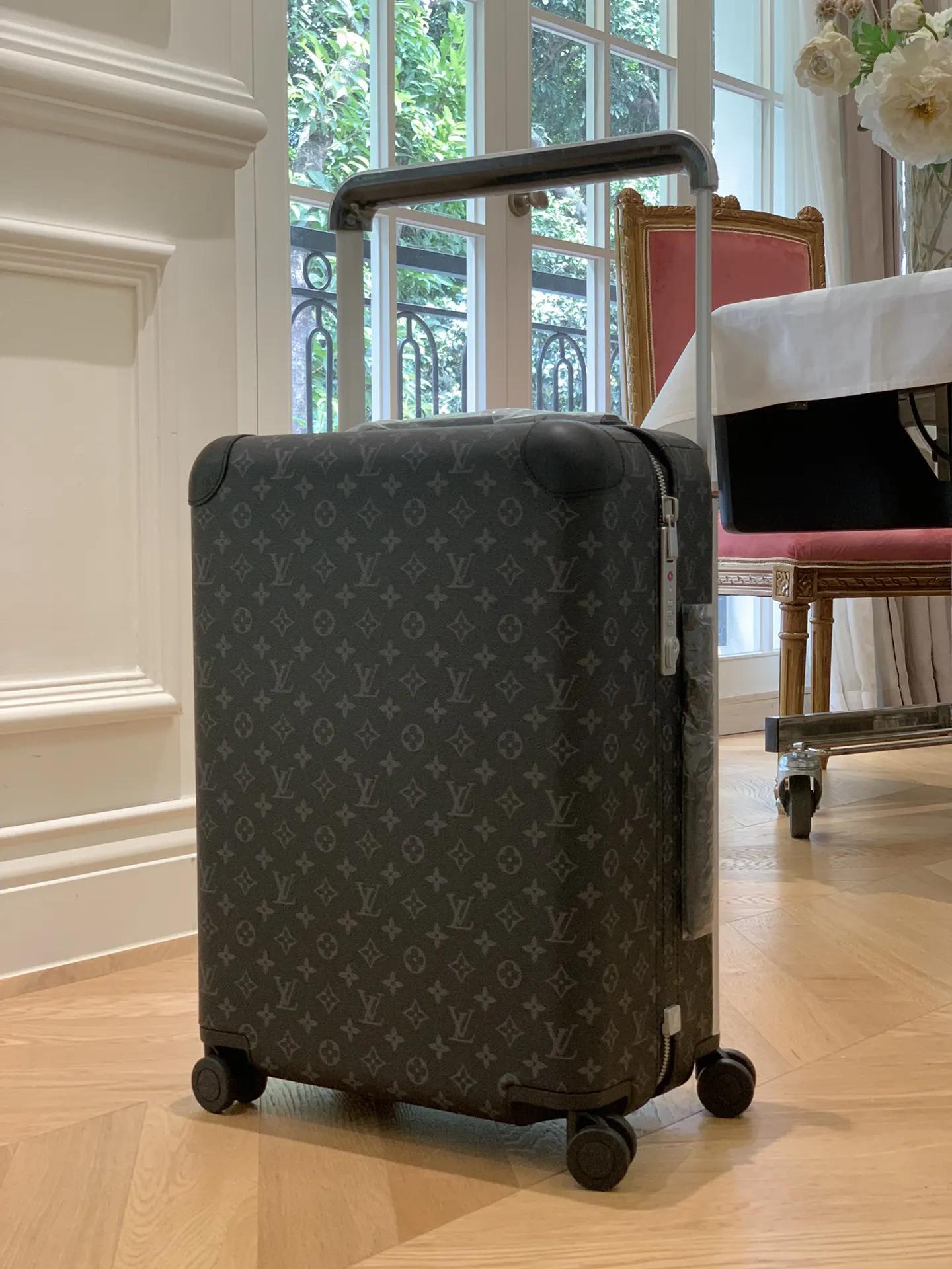 灰色 銀色 拉杆真皮包裹 行李箱 旅行拉杆款 輕便出行款