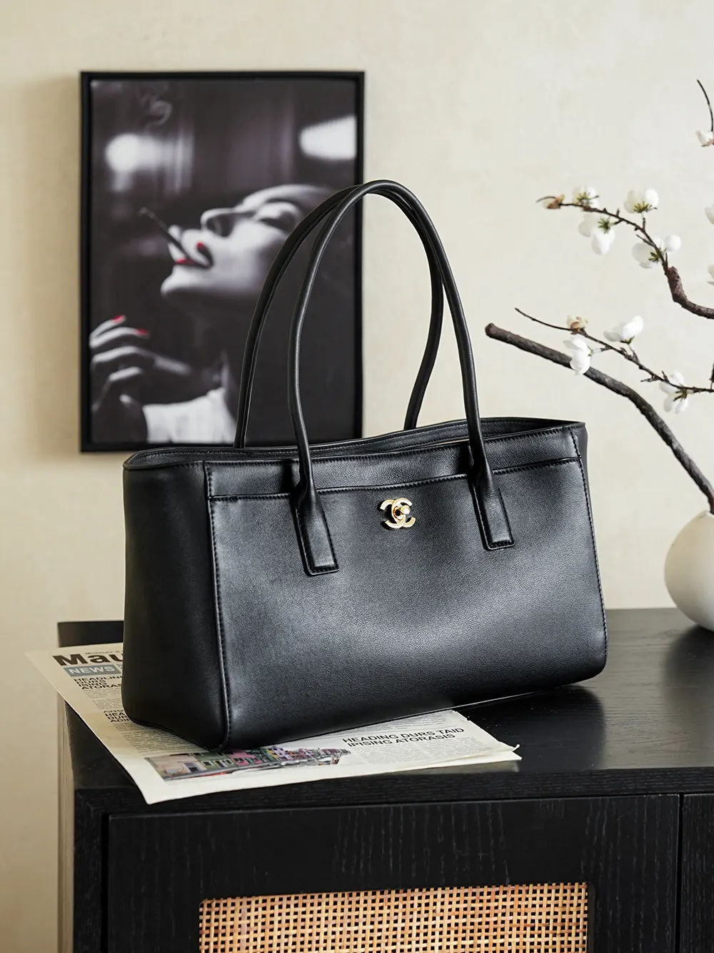 CHANEL 牛皮 托特包 大容量托特款