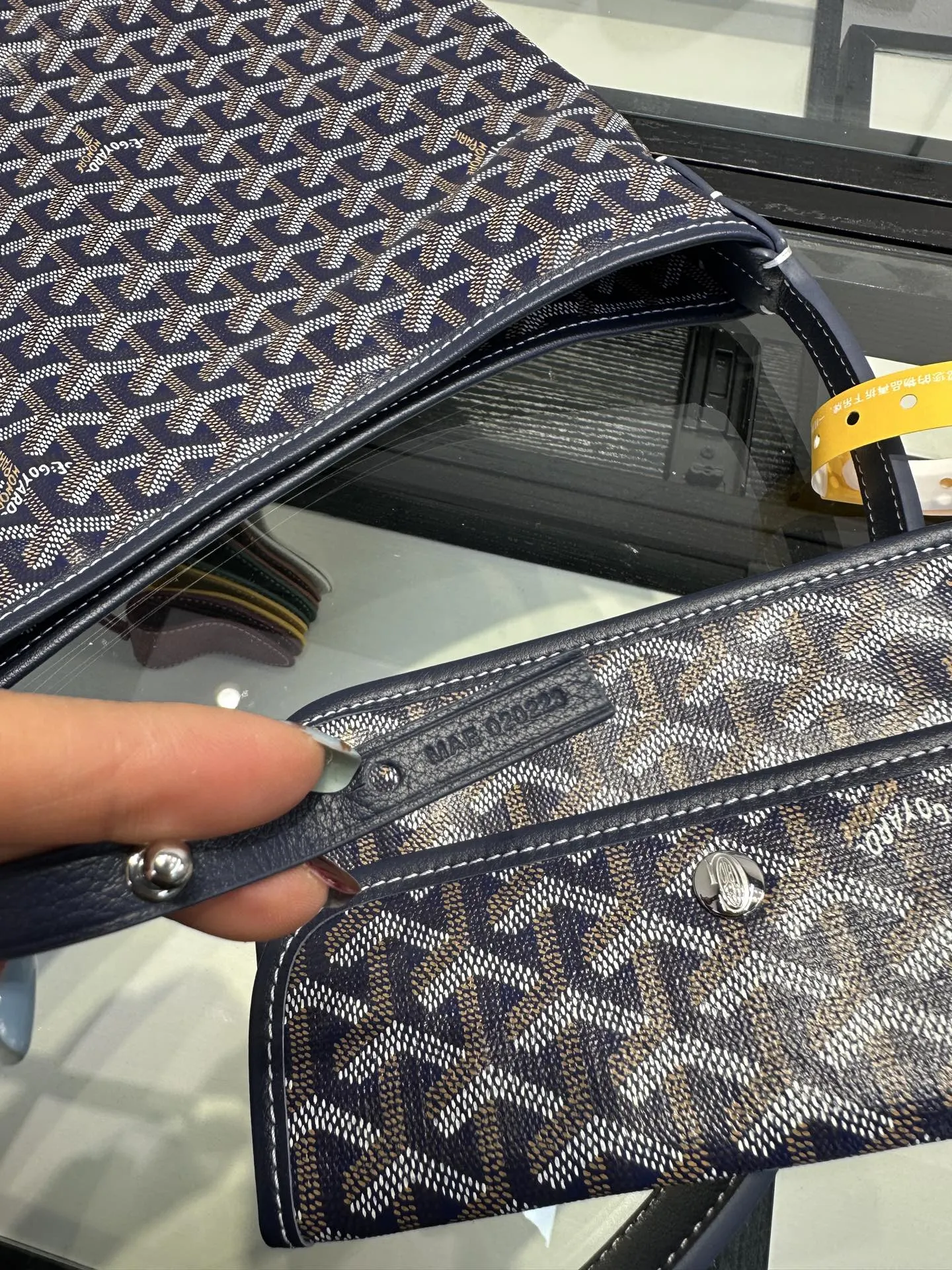Goyard Hobo 戈雅 狗牙 腋下包 宝蓝 四季衣橱的 隐 复古腋下背款