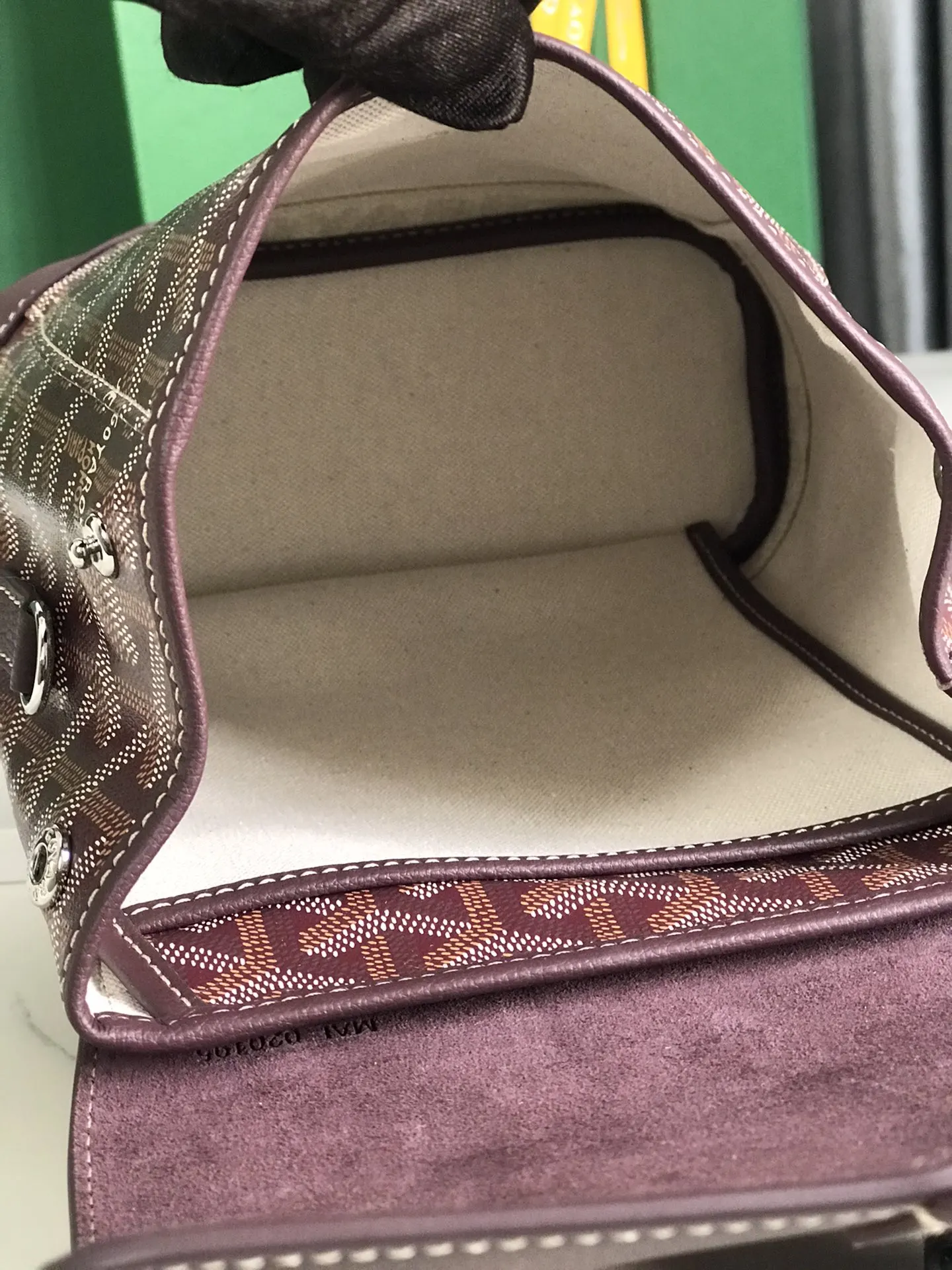 Goyard 皮革 Aln迷你 雙肩包 升级 送 礼品盒 说 实用雙肩款