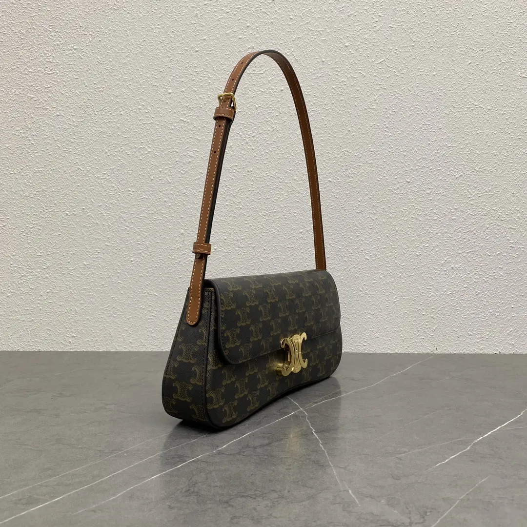 Triomphe 牛皮 LOLA 手袋 CE 雙肩包 实用雙肩款