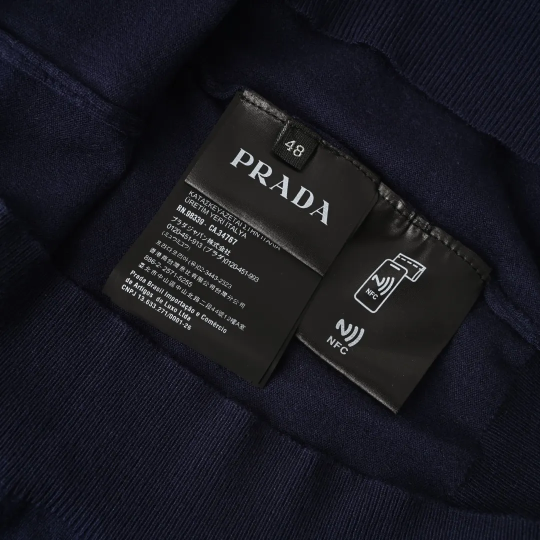 PRADA 棉质 针织 Logo 针织衫 休闲百搭款