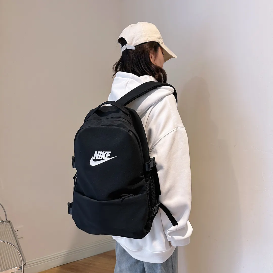NIKE耐克 男女同款简约百搭休闲校园高中大学 双肩包 实用双肩款