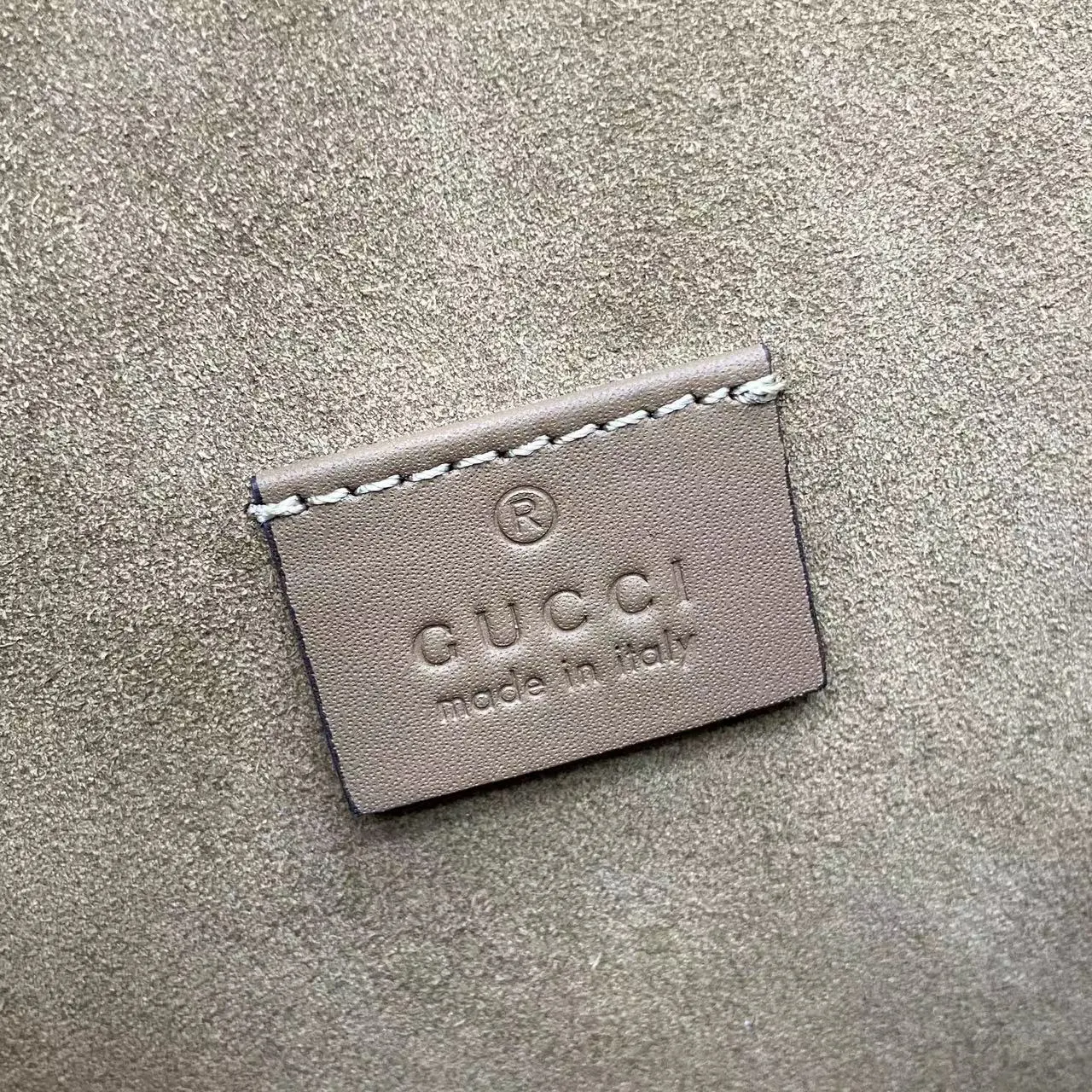 Brown Silver Chain Bag