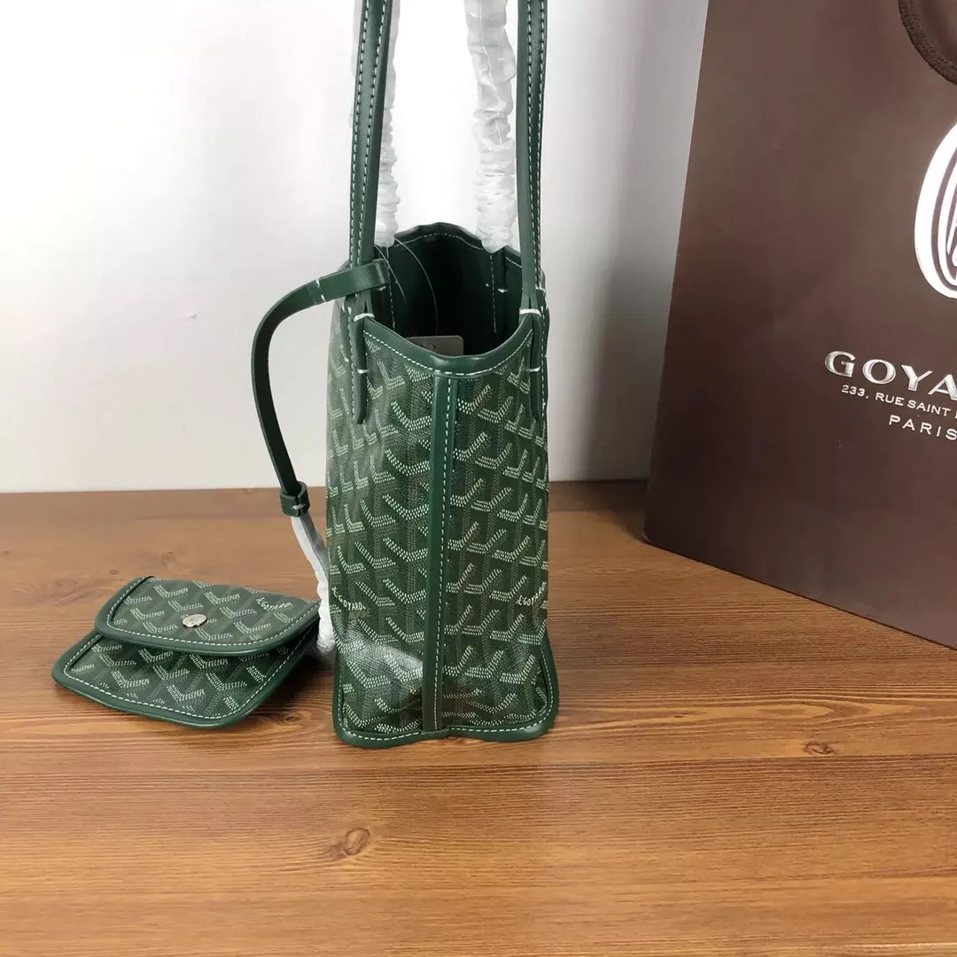 Goyard 双面对花mini购物袋多色低调又经典的Y字花纹 非常 托特包 大容量托特款