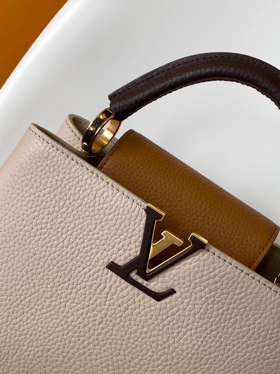 Louis Vuitton Brown Organizer Pouch Travel Leather