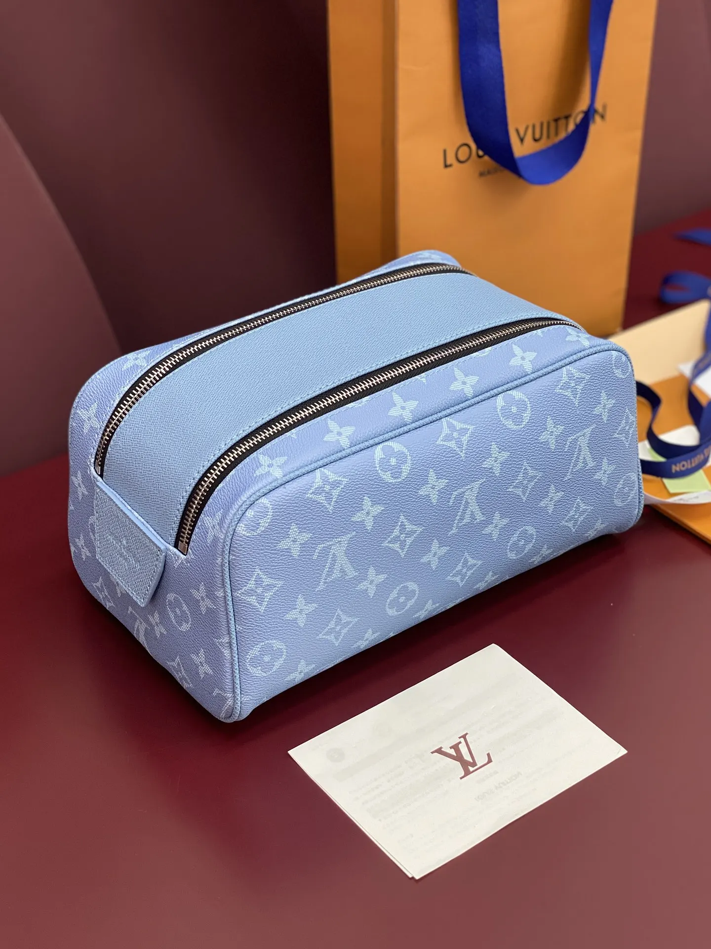 Organizer Pouch Travel Leather