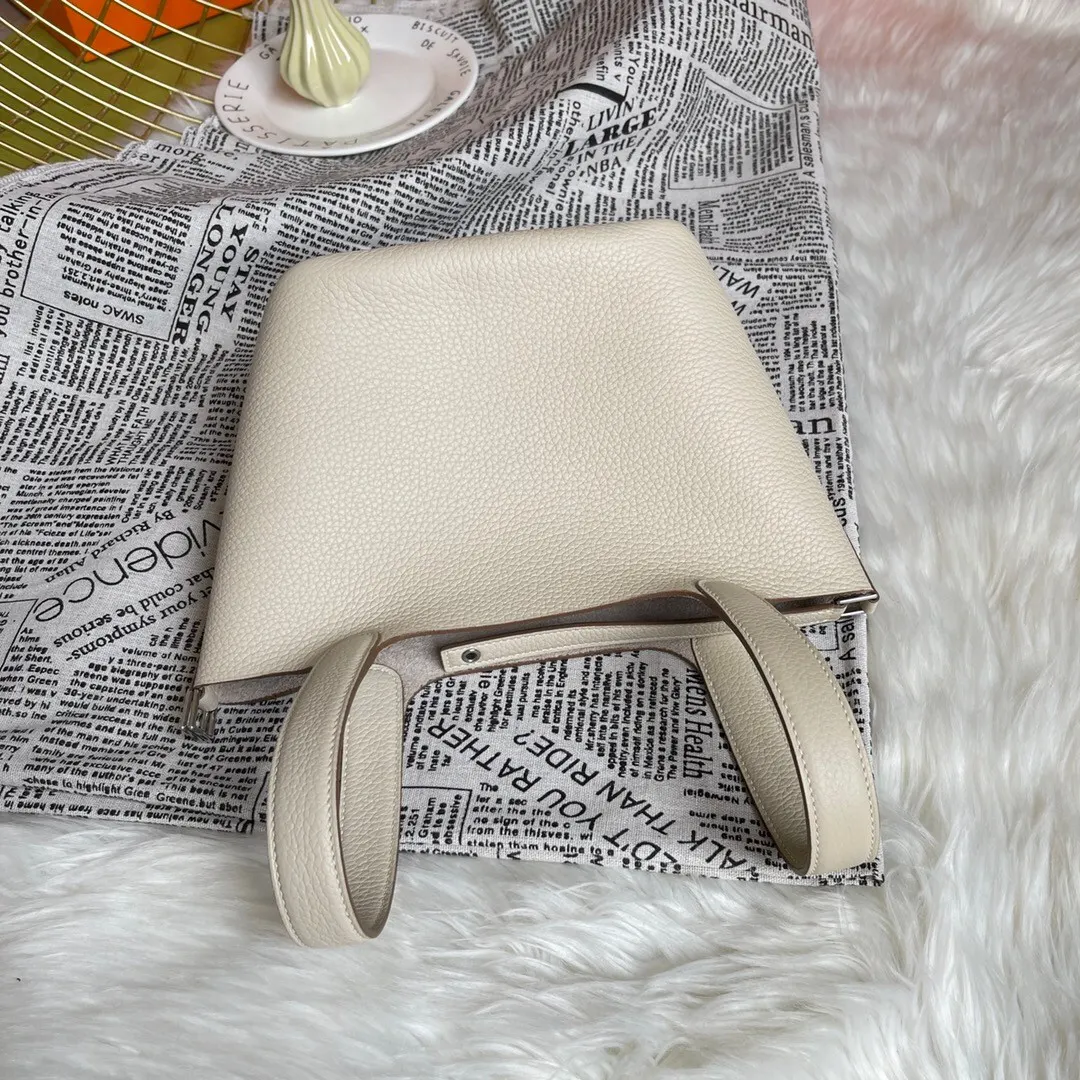 Hermès Picotin Milk White Bucket Bag Classic