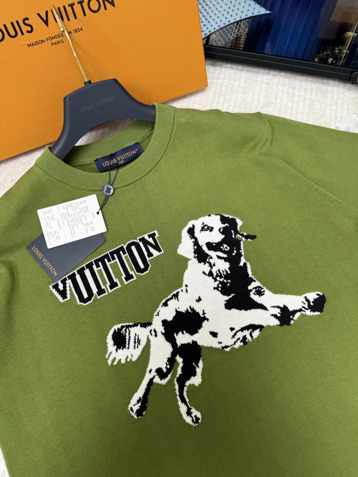 Louis Vuitton 26SS 绿色 T恤
