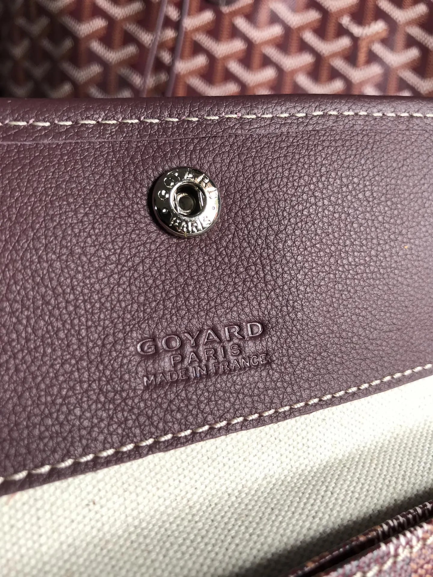 Goyard 白色 深藍 小牛皮 托特包 大容量托特款(數字9) Goyard 白色 深藍 小牛皮 托特包 大容量托特款(數字9)