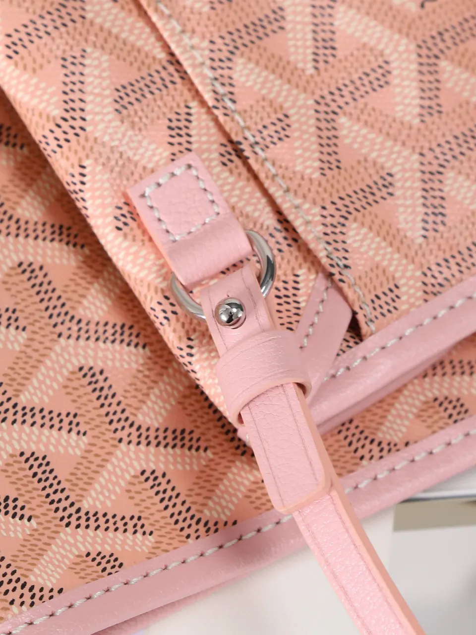 Goyard Hobo Shoulder Bag Vintage Canvas