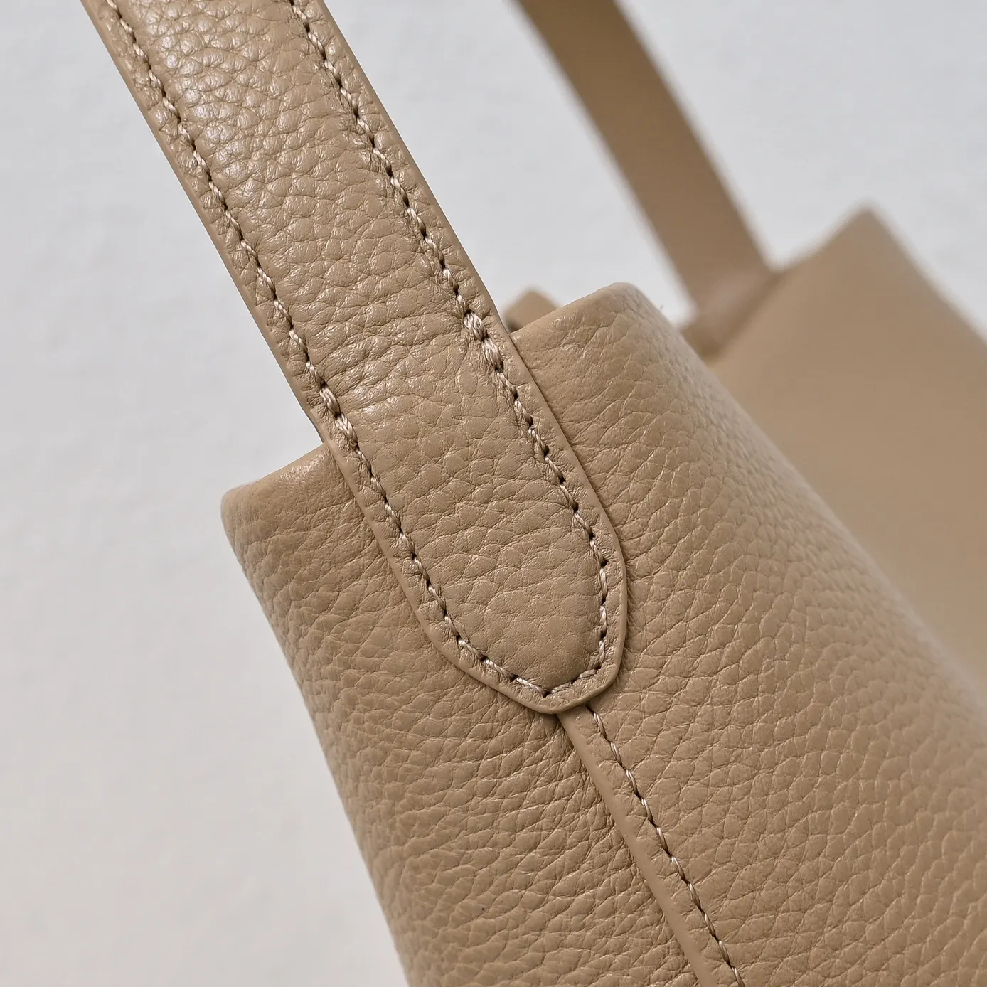 Bucket Bag Casual Leather