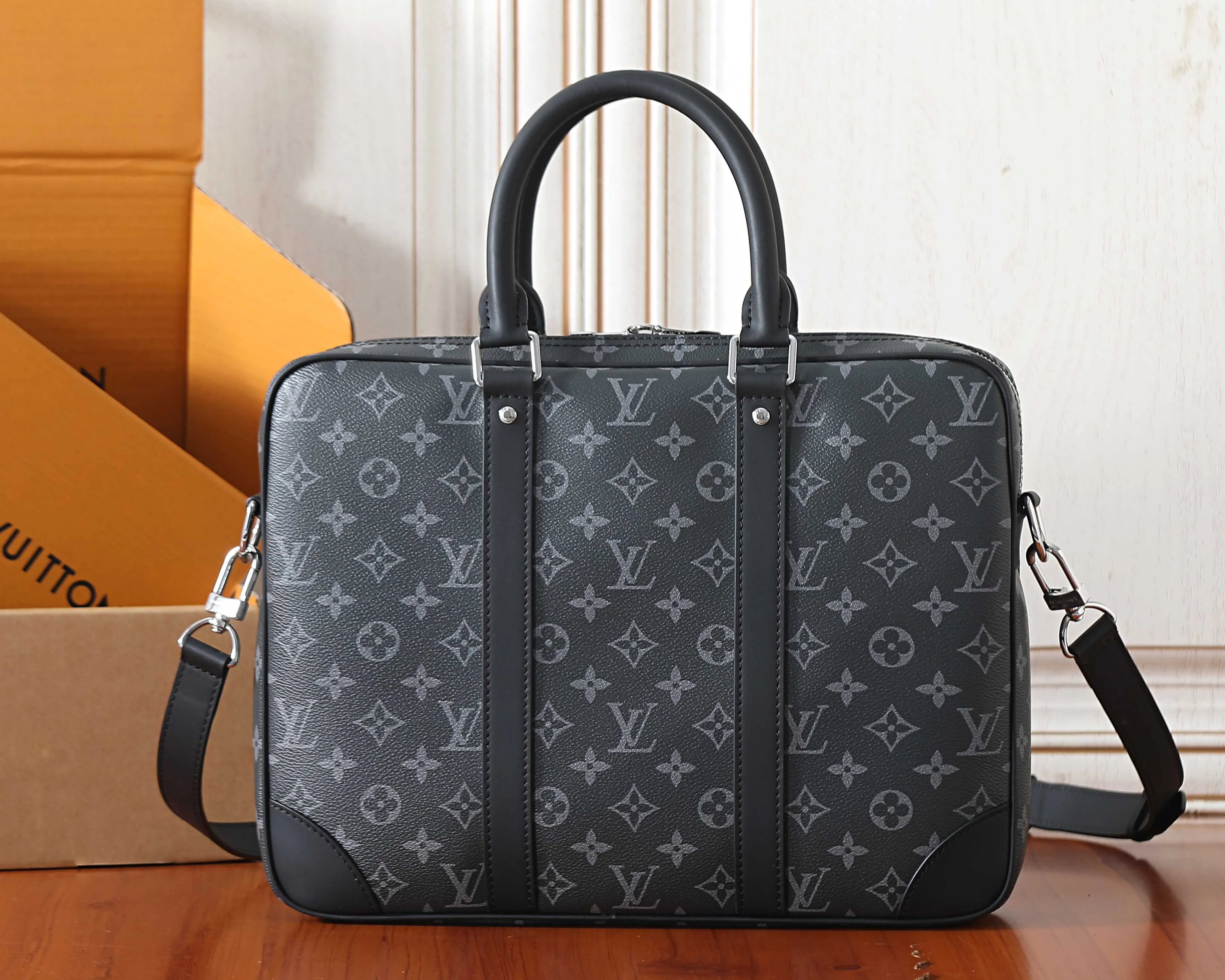 Briefcase Business Commuter Leather