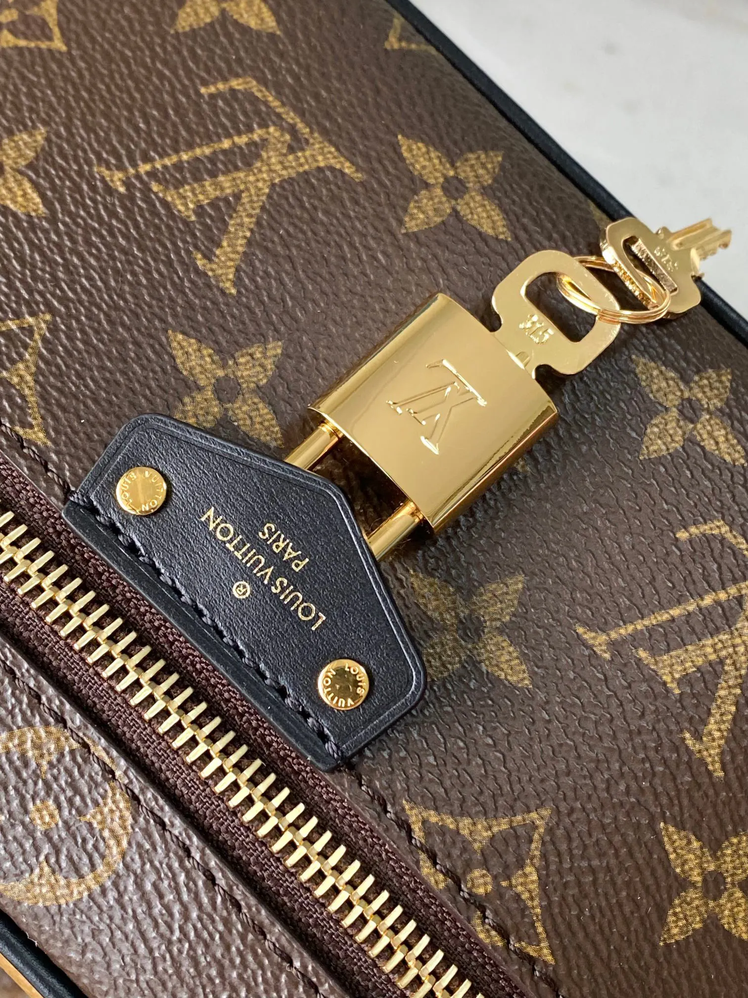 Monogram Chain Bag Canvas