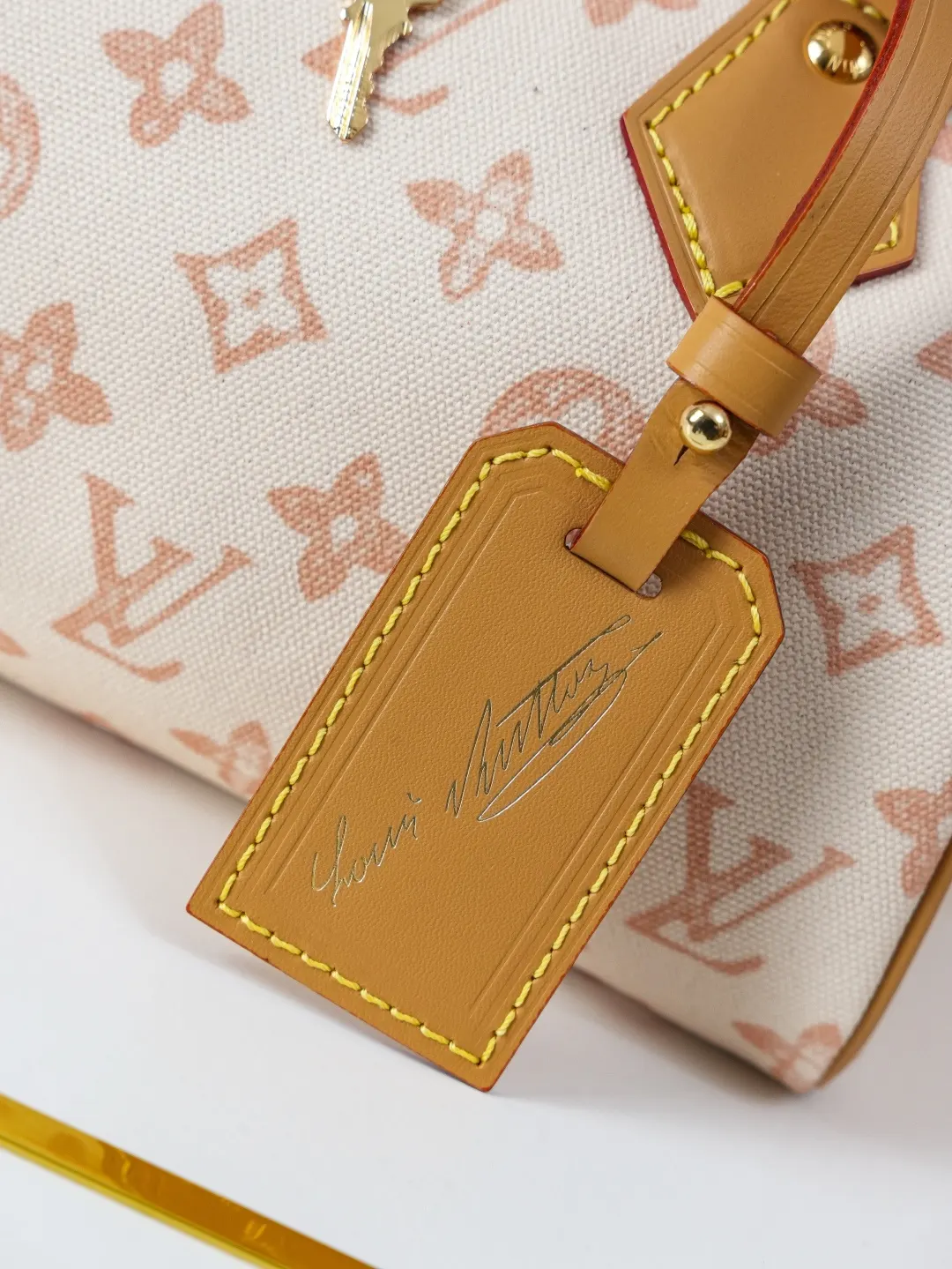 LV Speedy 白棕老花旅行袋 复古大容量出行款｜ORBUYBAG 嵐奢包高端時尚精品