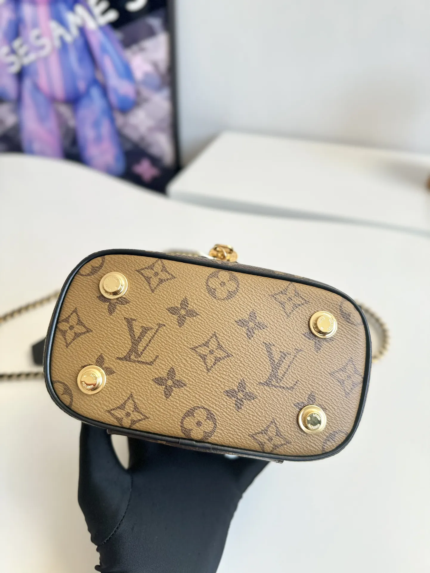 LV 帆布 鏈條包 精致鏈條款