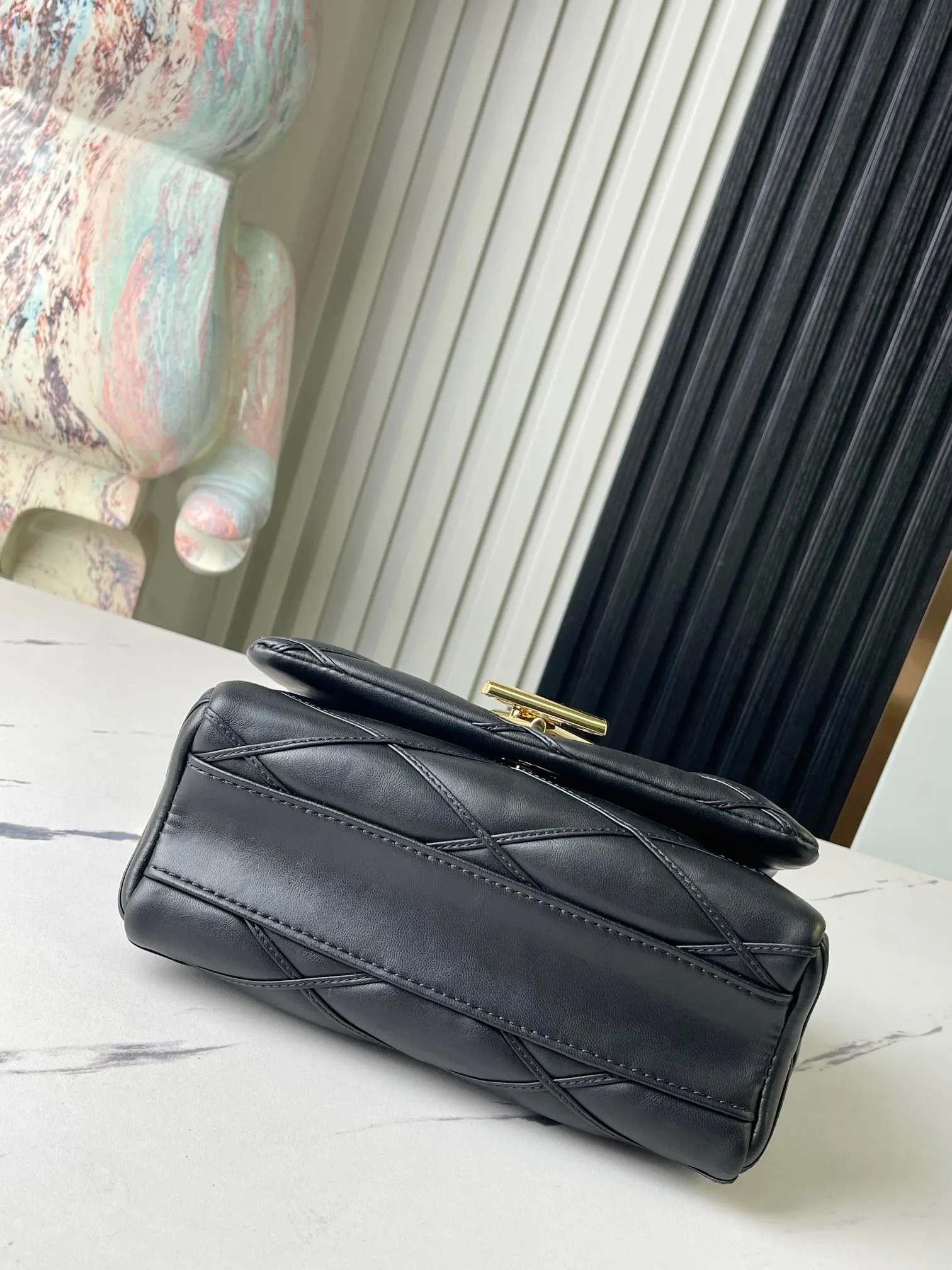 Louis Vuitton Black Suitcase Travel Lightweight
