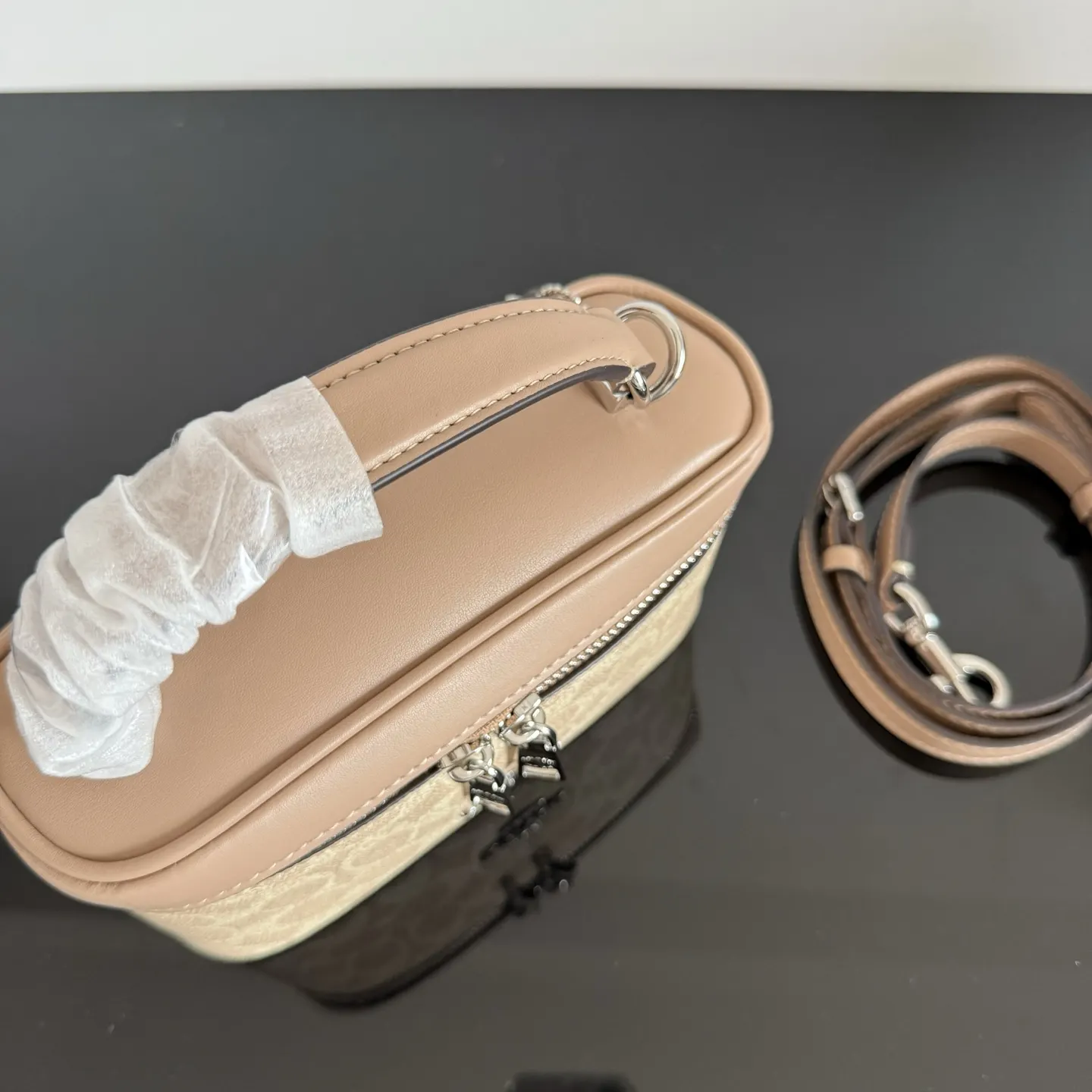 Coach 皮革 Originals 包 的材质选 化妆包 便携收纳款