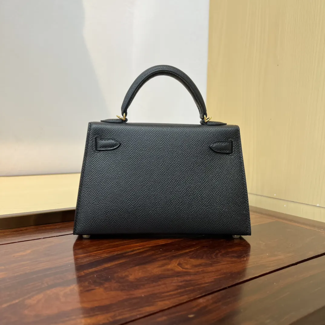 Hermès Kelly 羊皮手提包 实拍款01
