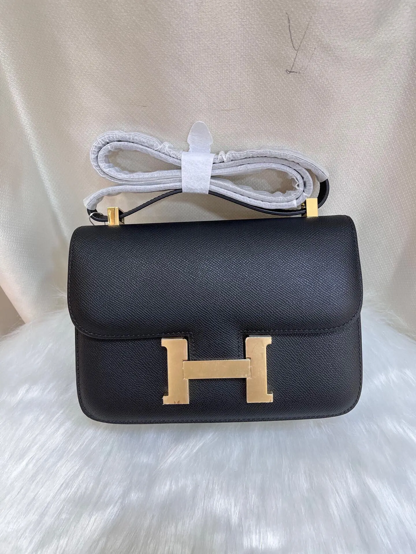 Yellow Organizer Pouch Travel Leather