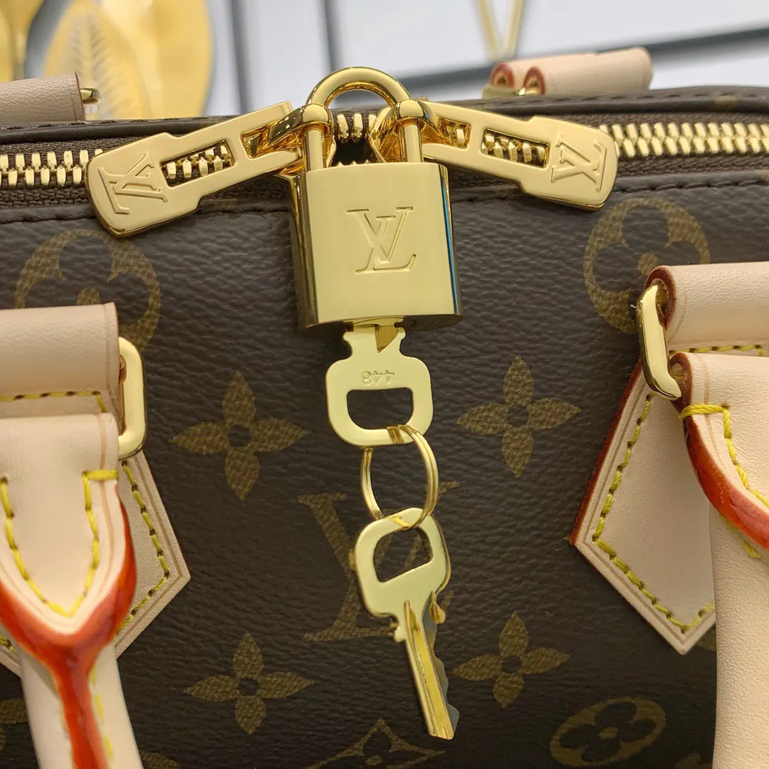 LV Speedy 牛皮 旅行袋 大容量旅行款
