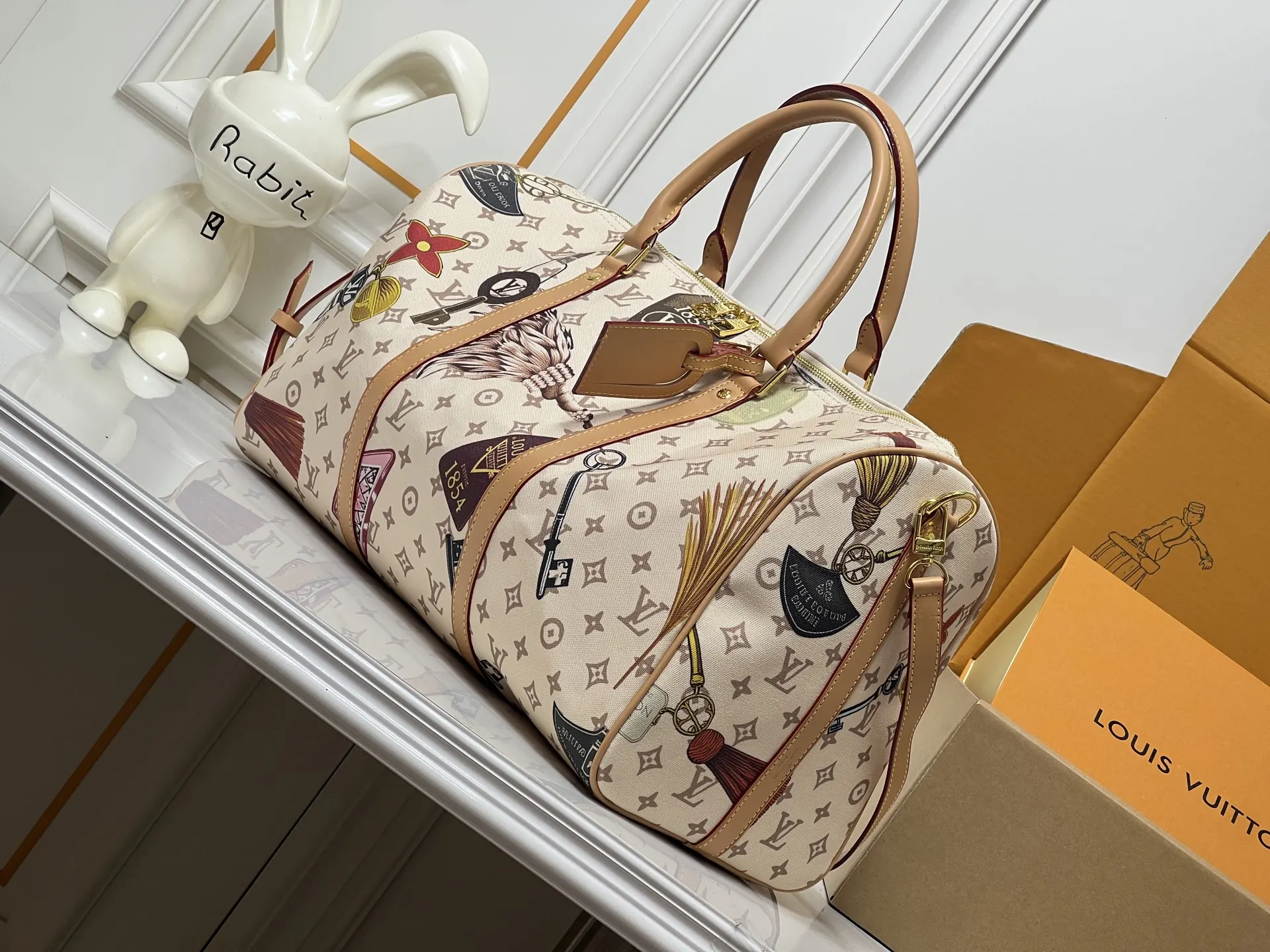 Keepall 帆布 旅行包 大容量旅行款