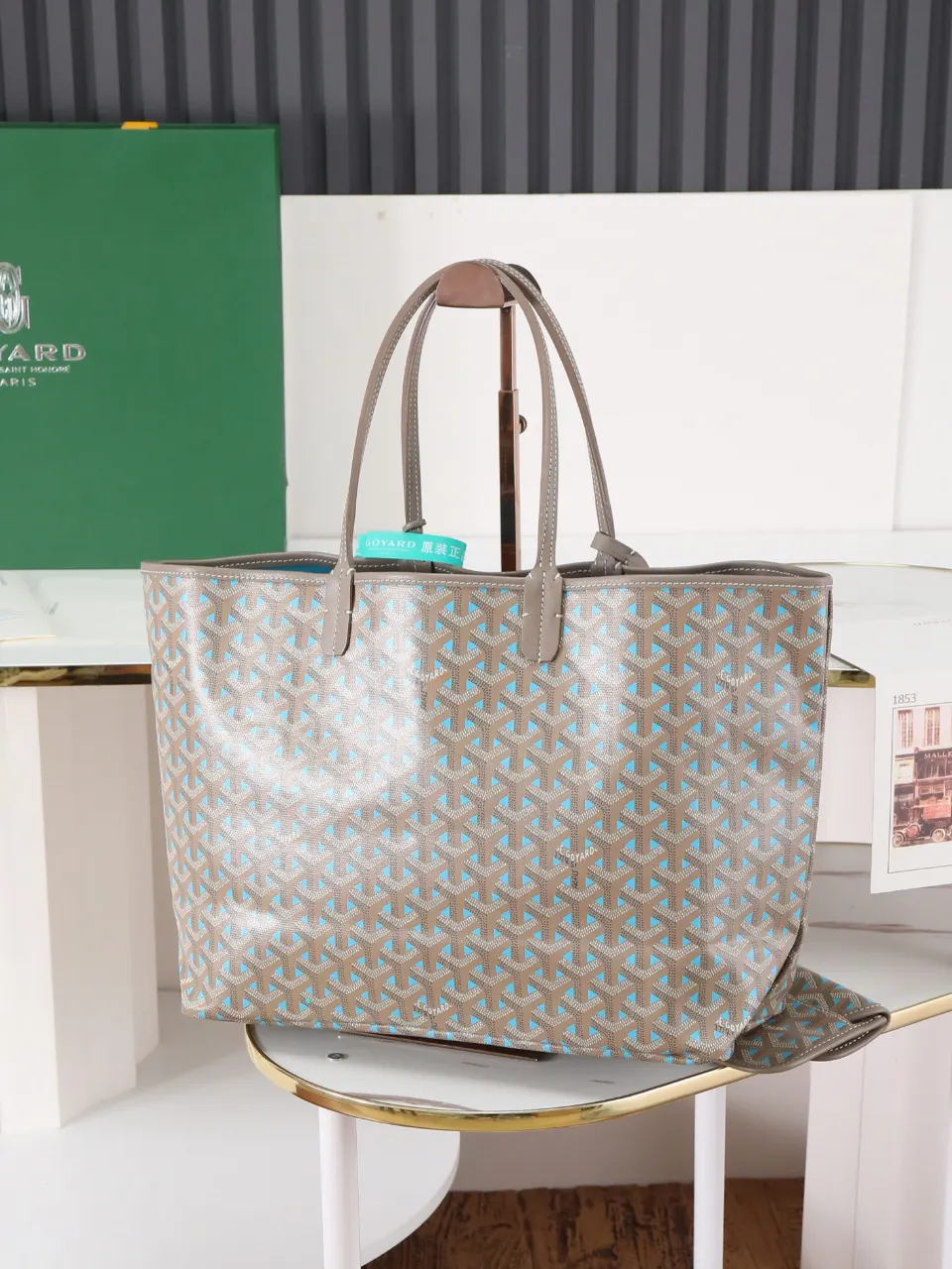 Goyard 帆布 腋下包 复古腋下背款