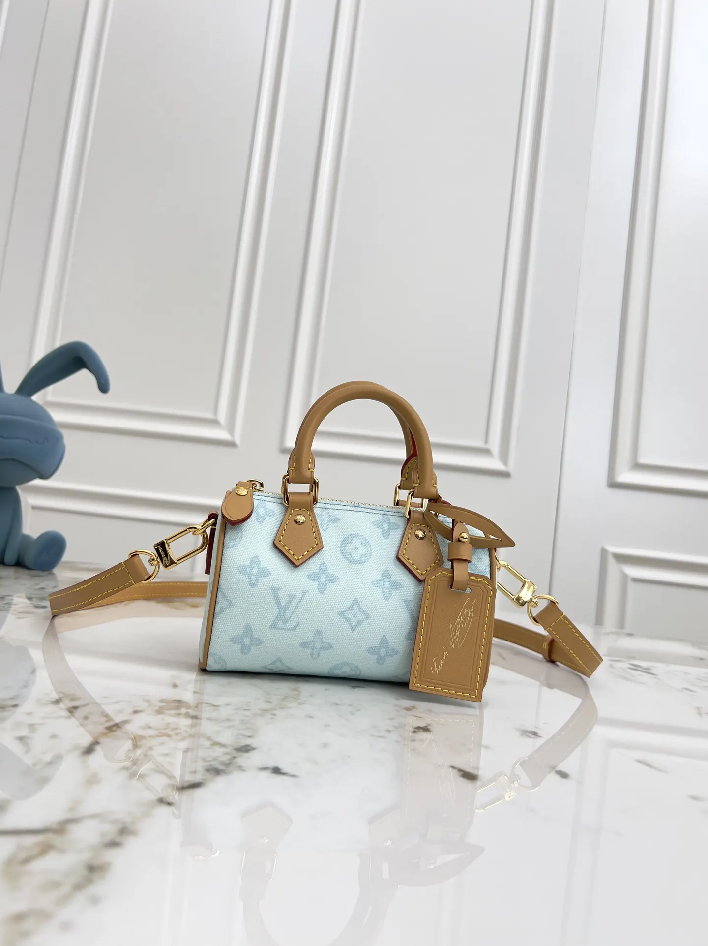 Louis Vuitton Speedy 棕色 Monogram 手提包