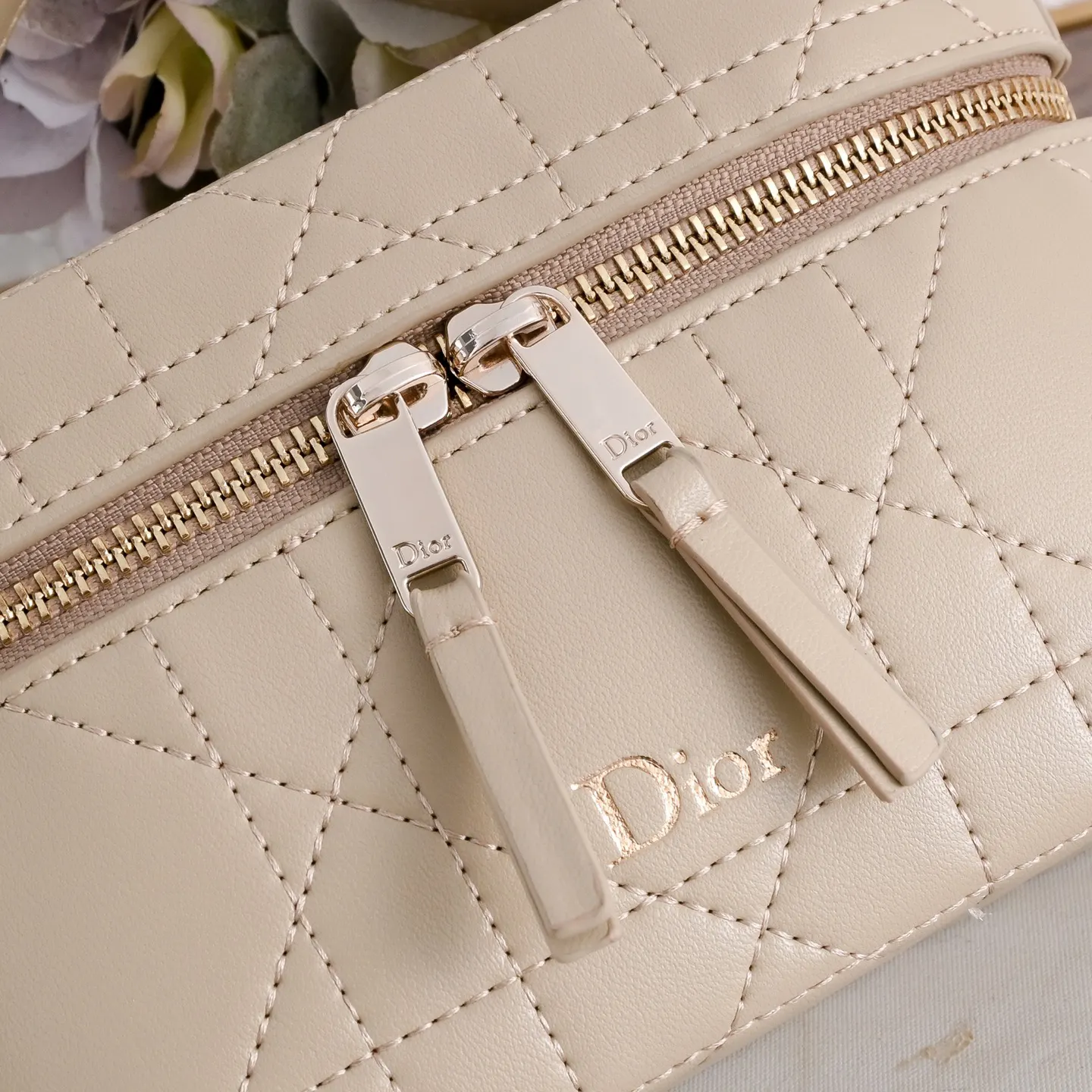 Dior Black Gold Chain Bag