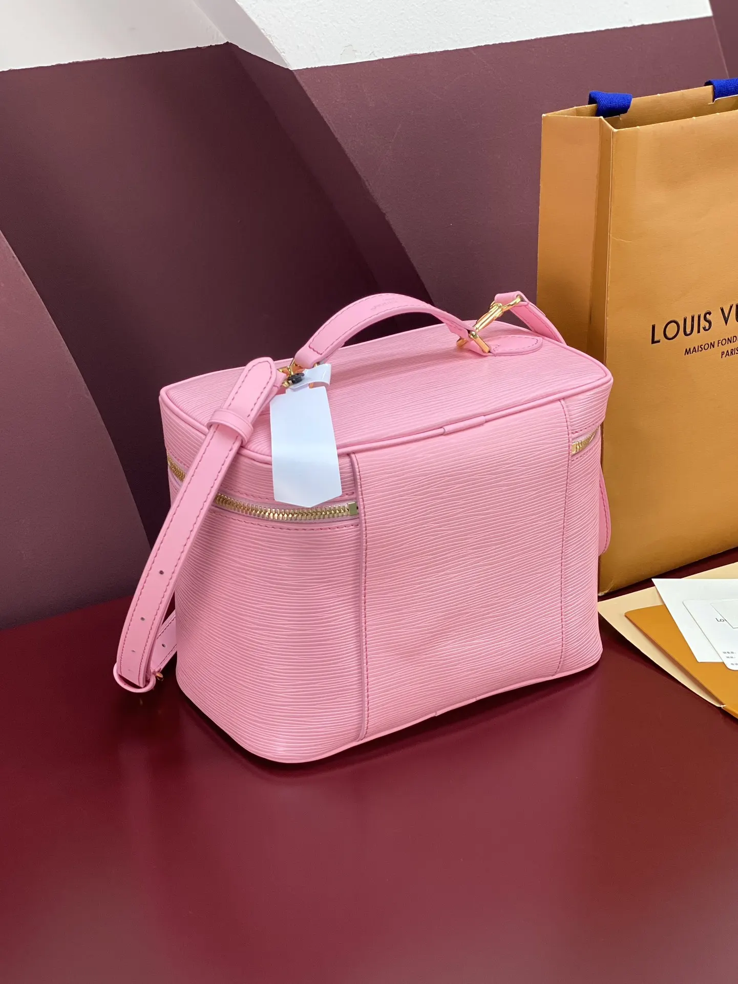 Louis Vuitton Pink Cosmetic Pouch