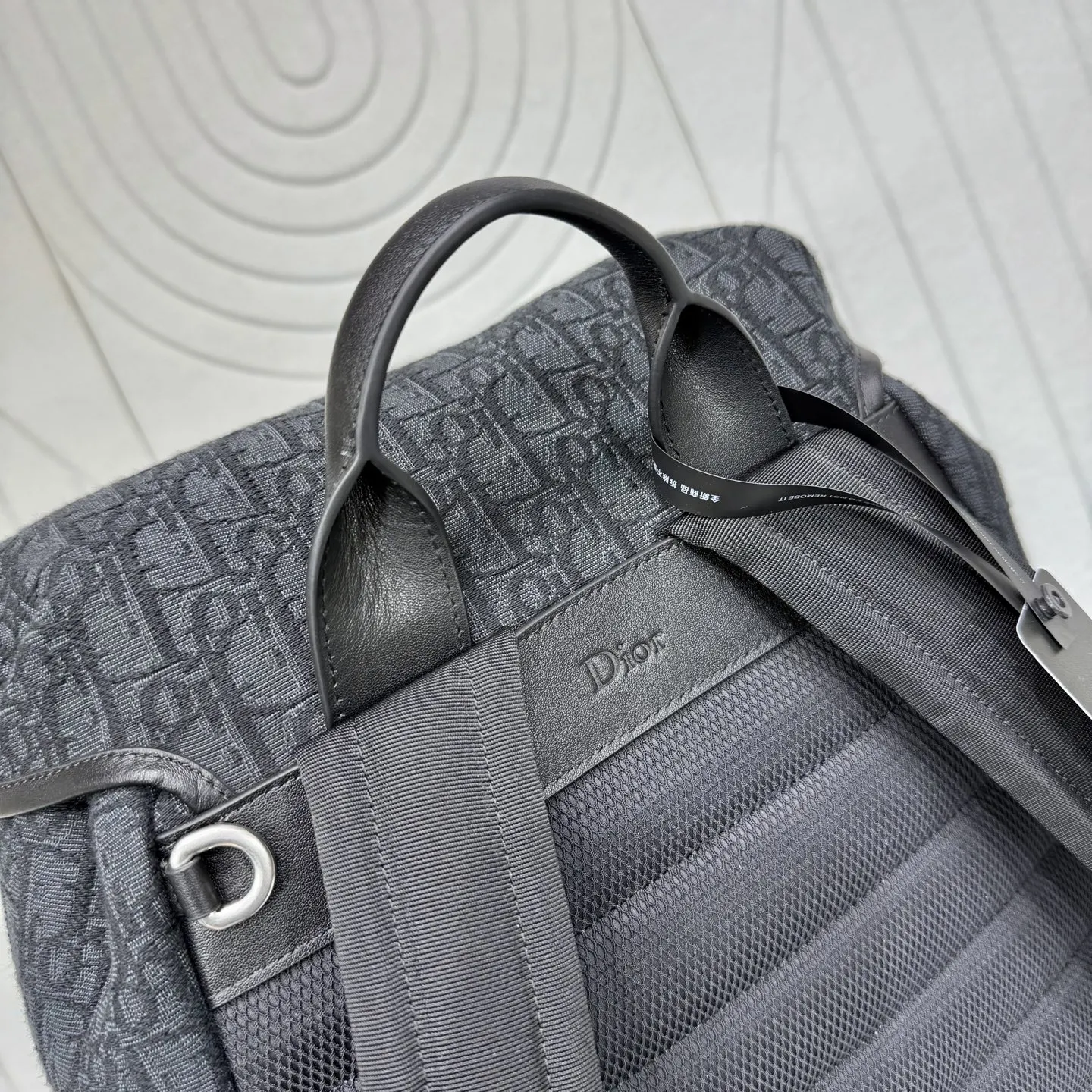 Dior Black Backpack Leather
