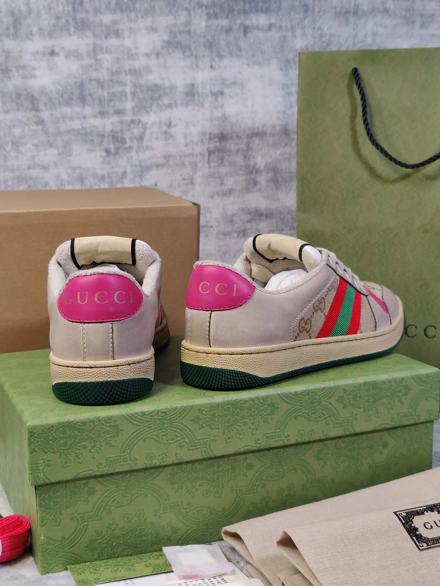 Gucci Logo休闲运动鞋 百搭款