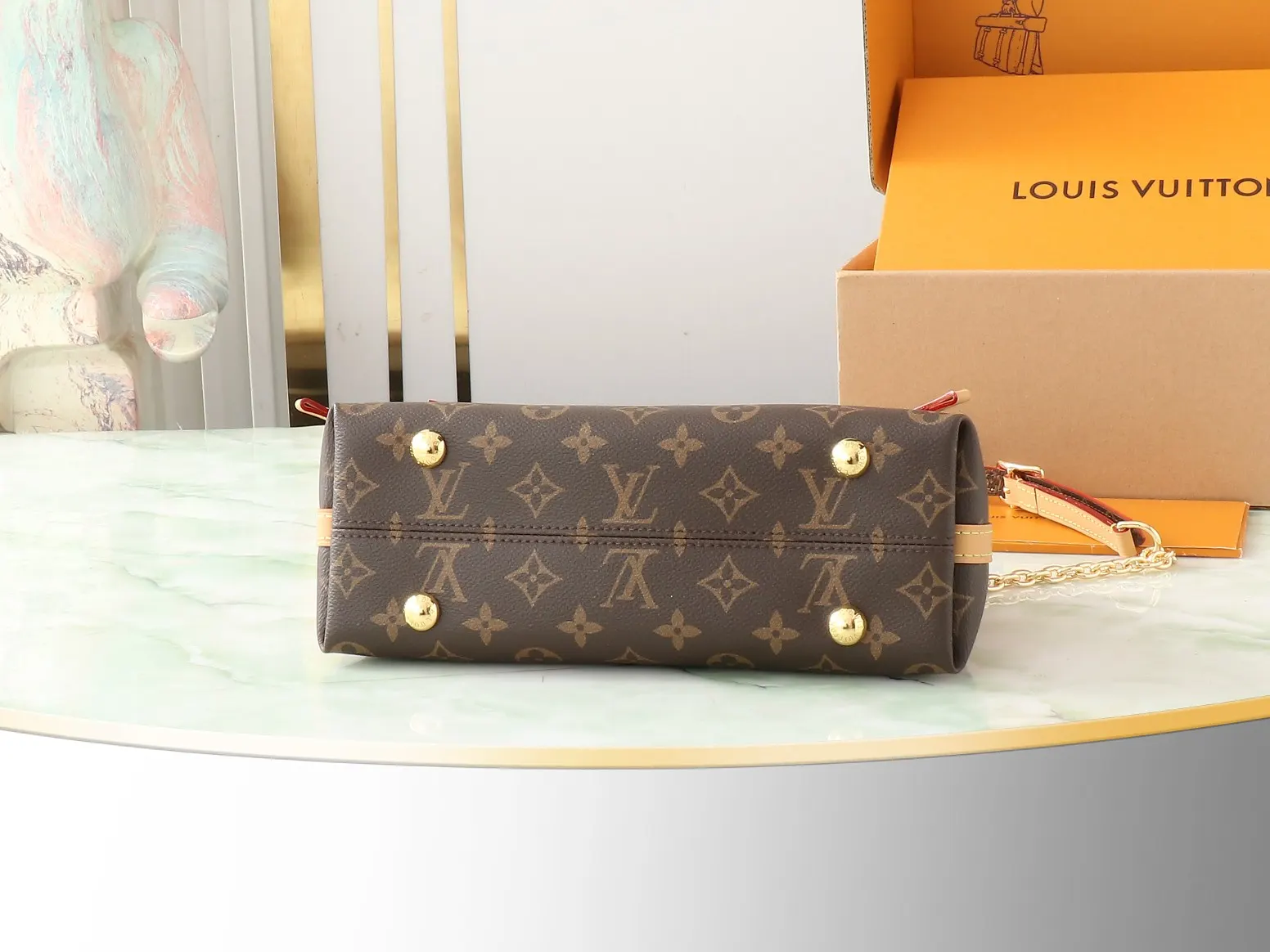 CarryAll 老花 帆布 链条包 精致链条款