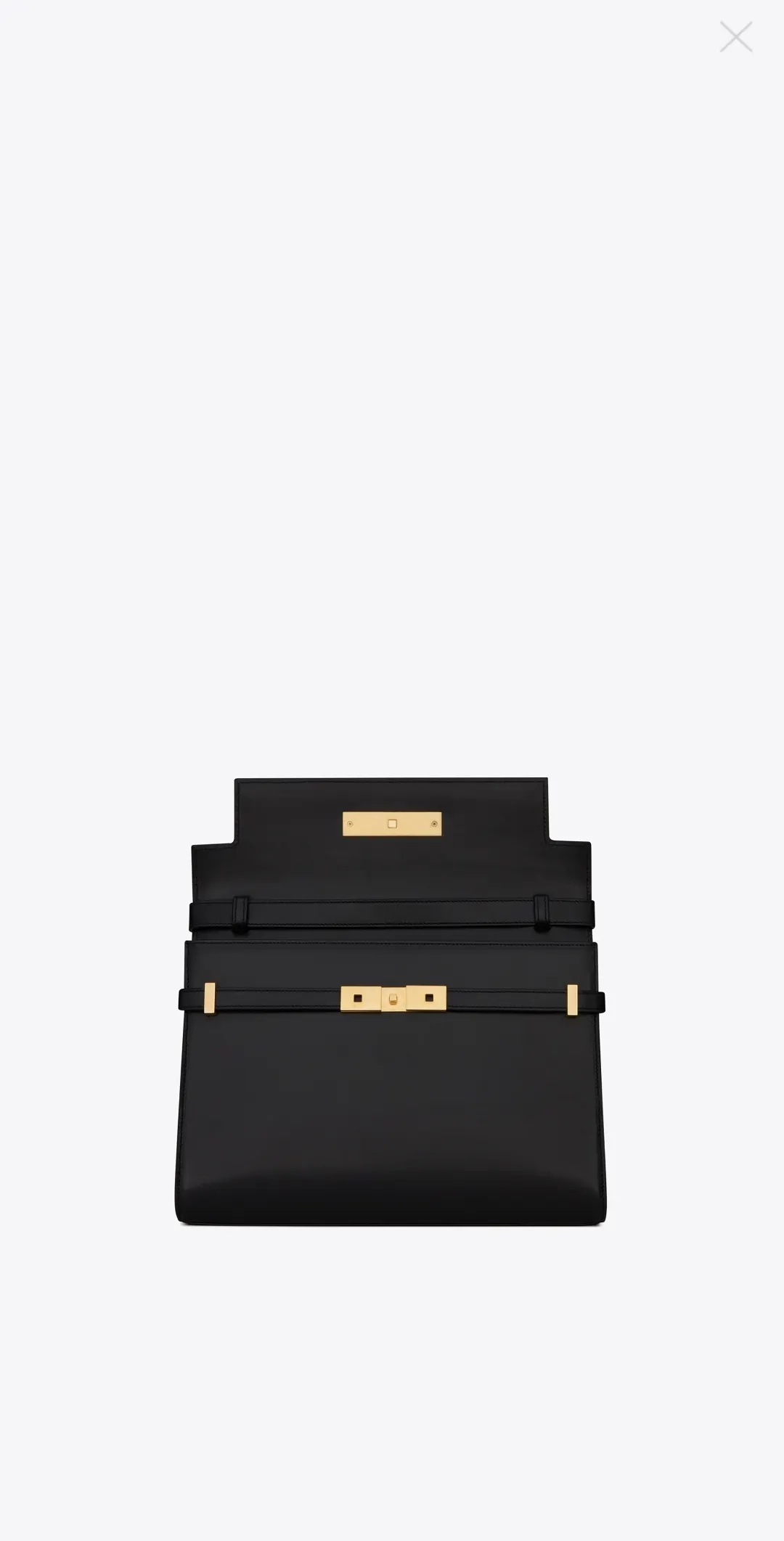 YSL 黑色 系列 黑色官方推广图 系列 旅行袋 大容量旅行款