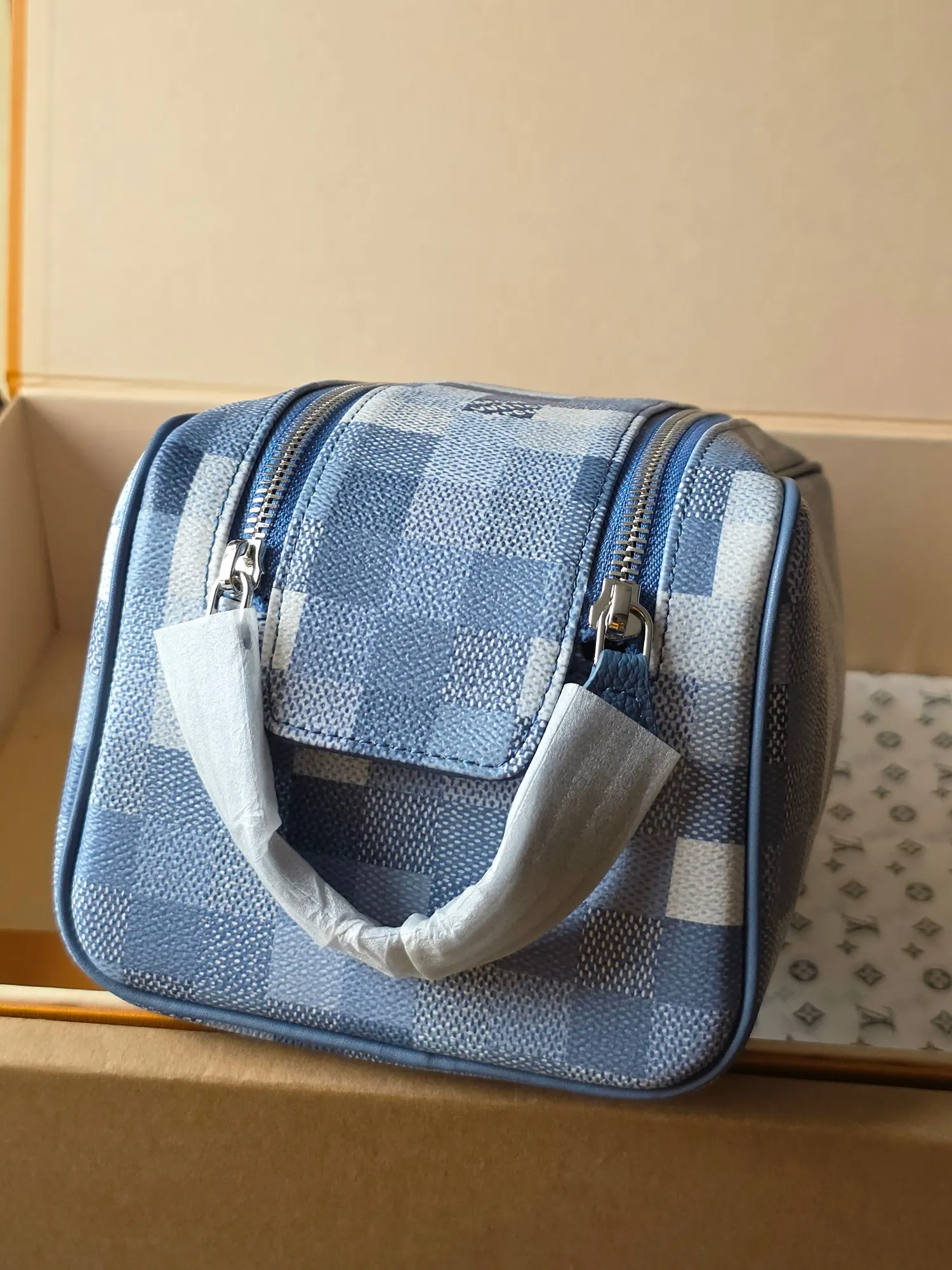 Cosmetic Pouch Leather