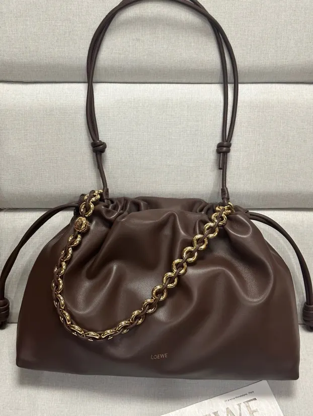棕色 羊皮 鏈條包 精致鏈條款