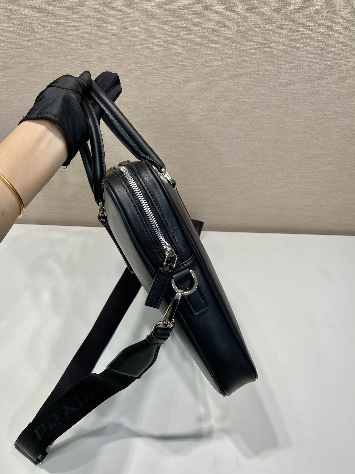 小牛皮 公文包 纳帕皮 优雅的多 商务通勤款
