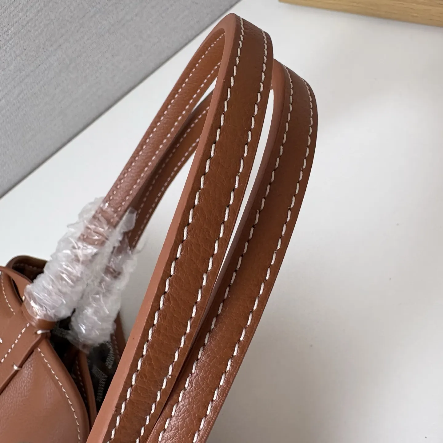 Goyard Brown Top Handle Bag Commuter
