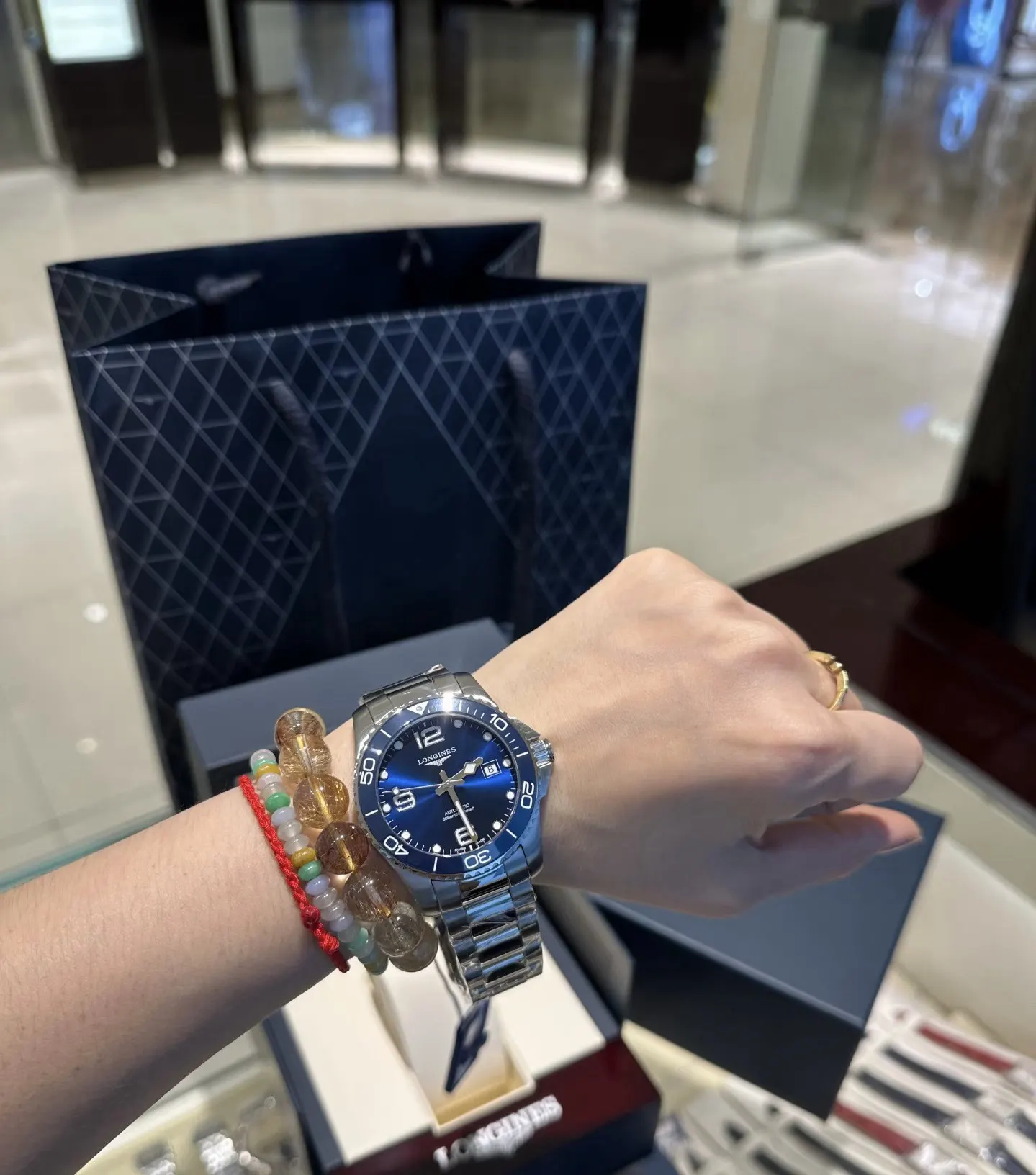 Longines 盒 顺丰包邮 浪琴康卡斯｜送给爸爸 手表 经典腕表款