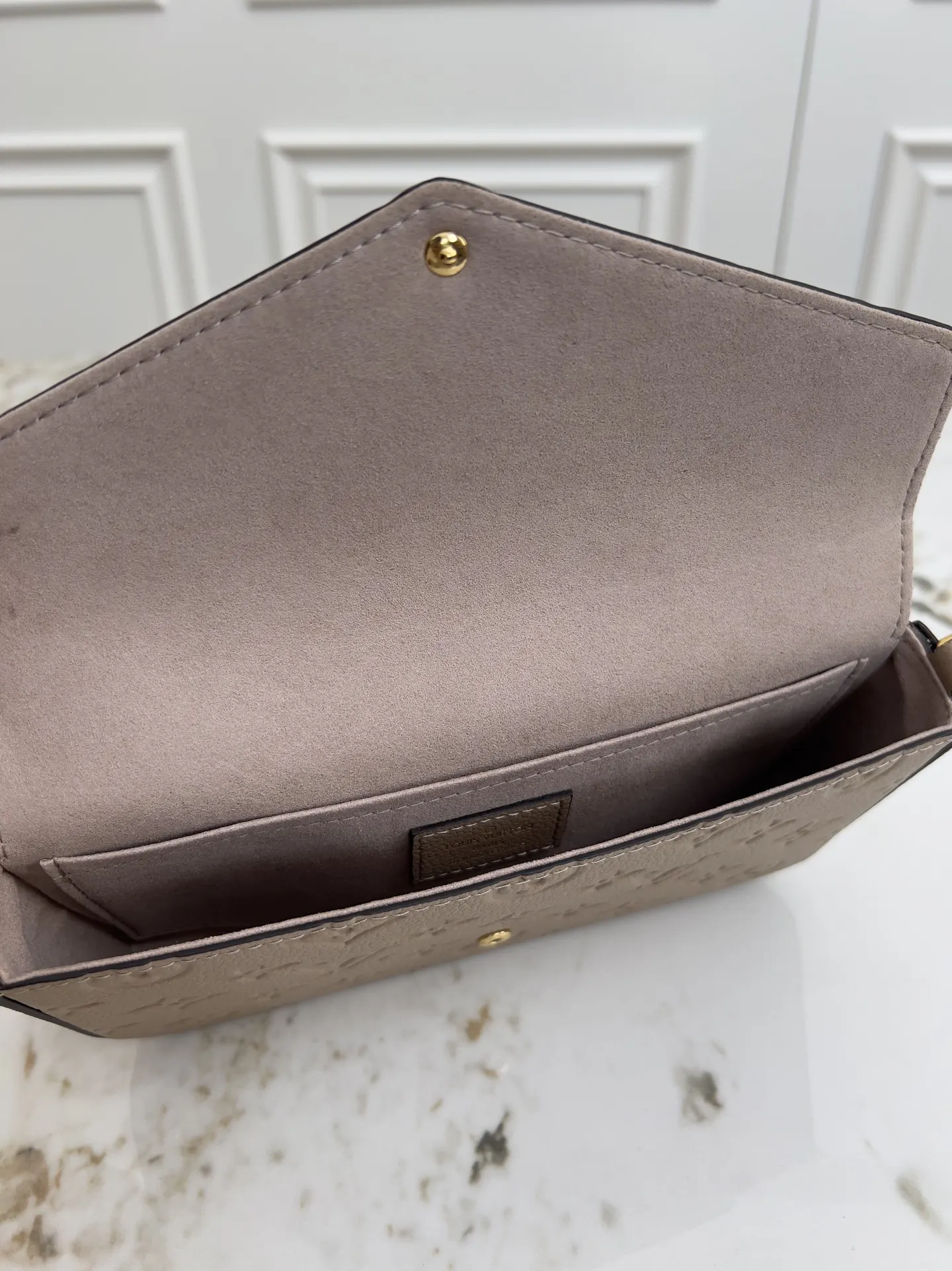 Louis Vuitton 黑色 老花 单肩包 实拍款02