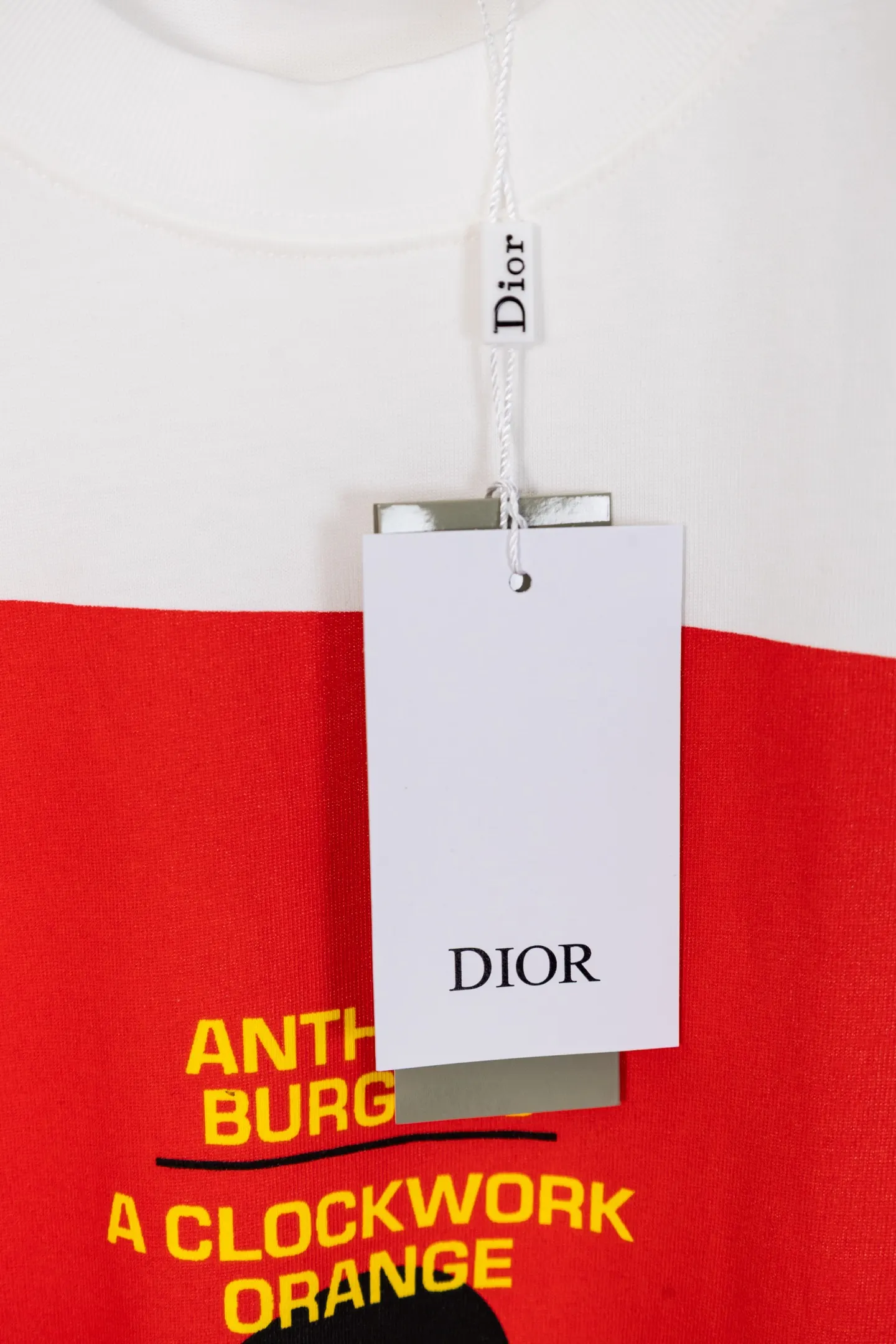 DIOR 白色 字母 刺绣 短袖T恤 休闲百搭款