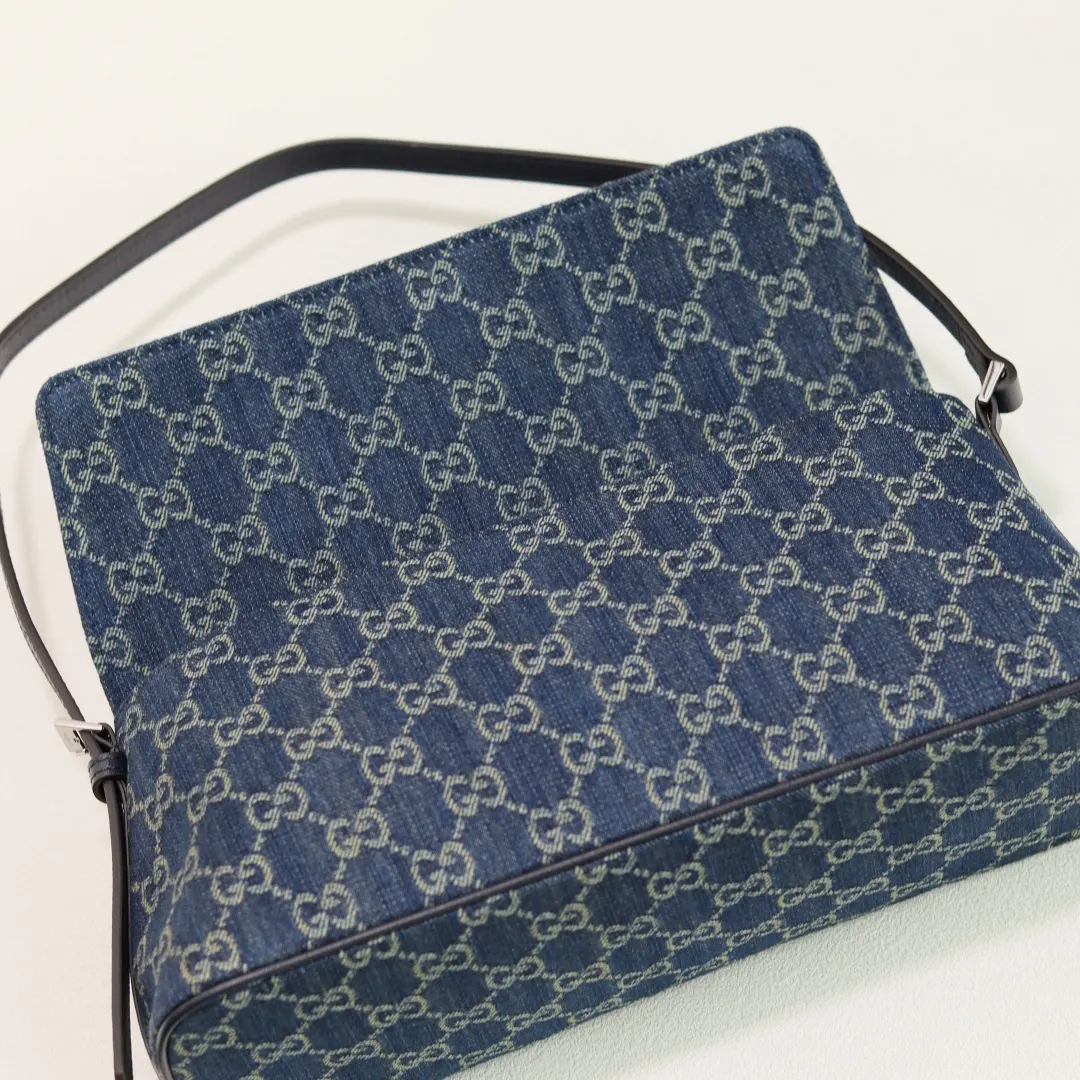 Gucci 丹宁牛仔 包袋 日常搭配款