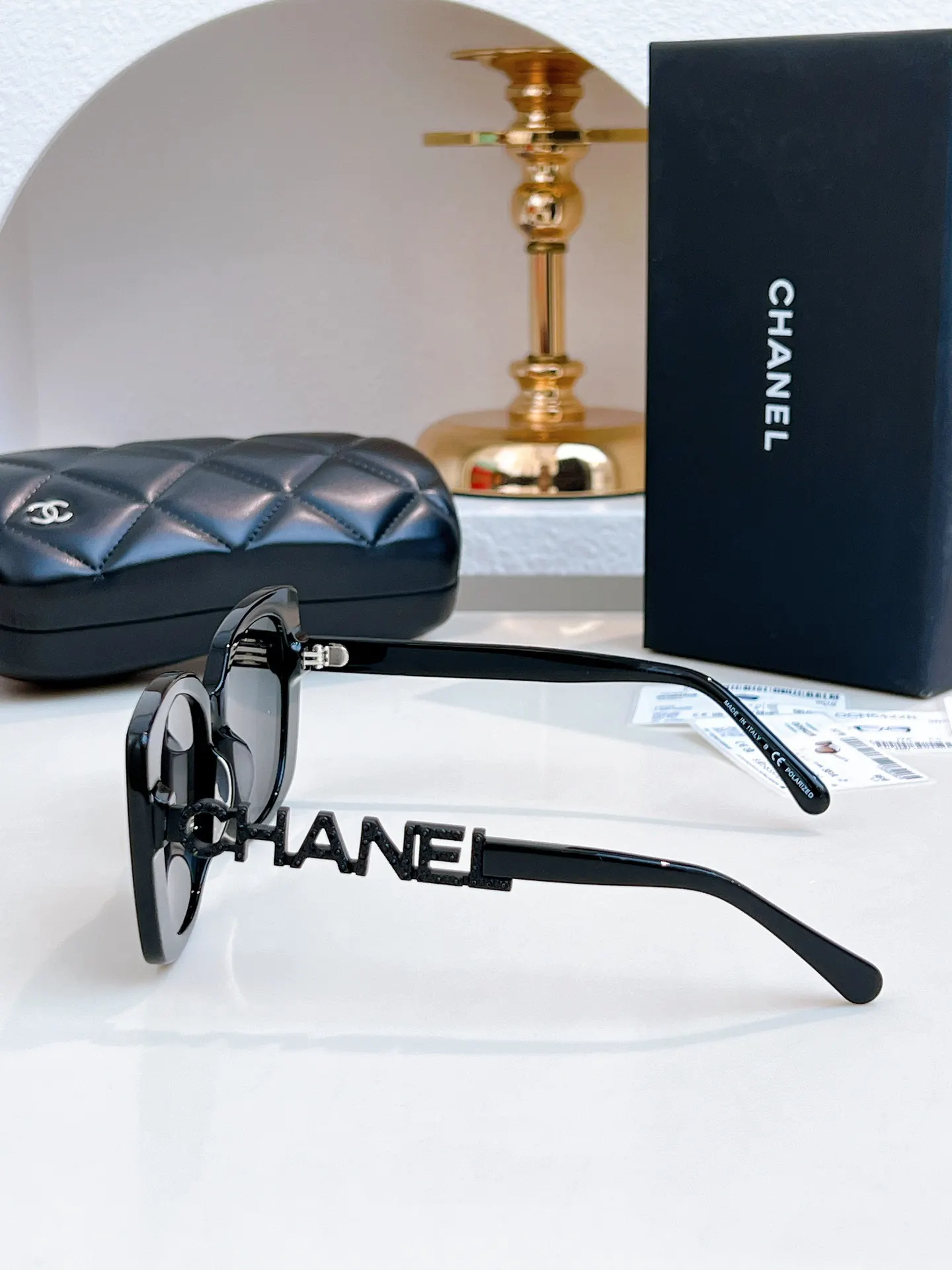 Chanel 字母 墨镜 时尚防晒 太阳镜