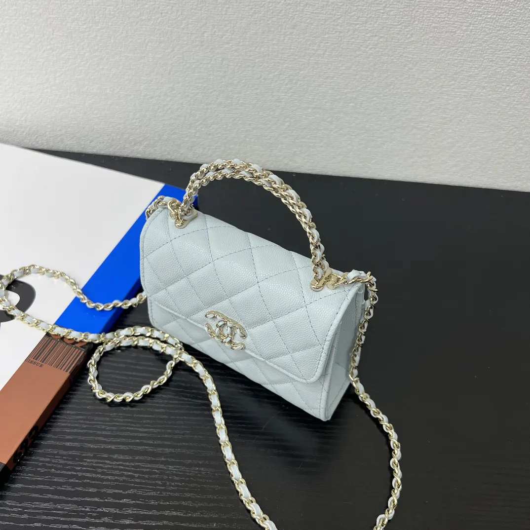 Chanel 牛皮Kelly手柄包 手提斜挎 斜背包