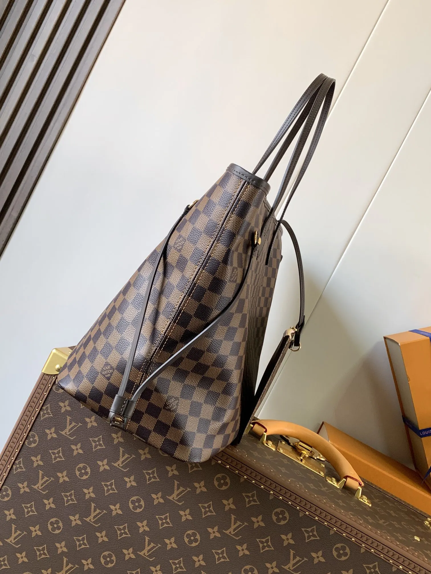 Neverfull 牛皮 托特包 大容量托特款